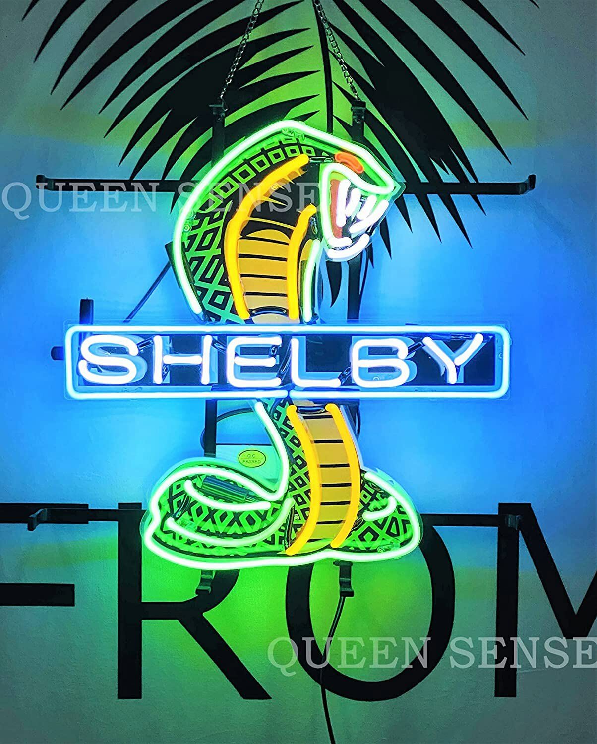 New Shelby Cobra Auto Neon Light Sign Lamp HD Vivid Printing Technology 20\ New Shelby Cobra Auto Neon Light Sign Lamp HD Vivid Printing Technology 20\