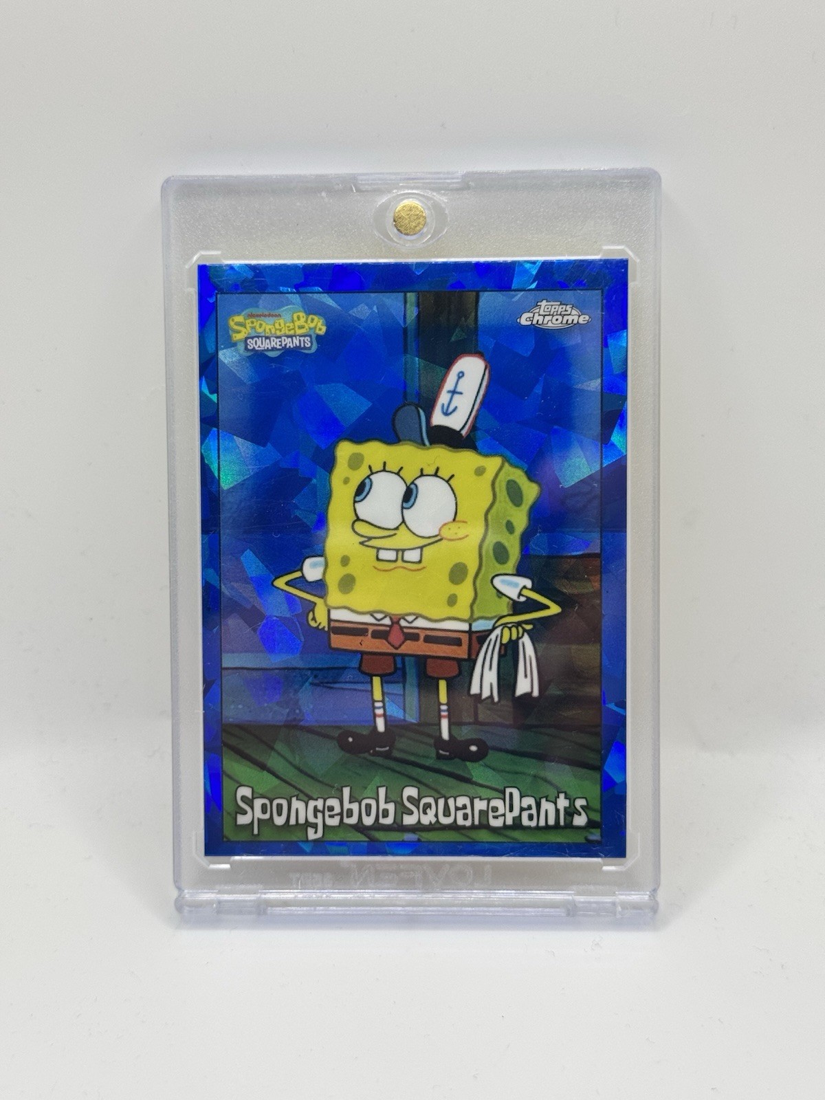 2025 Topps Chrome Sapphire SpongeBob SquarePants #25 2025 Topps Chrome Sapphire SpongeBob SquarePants #25