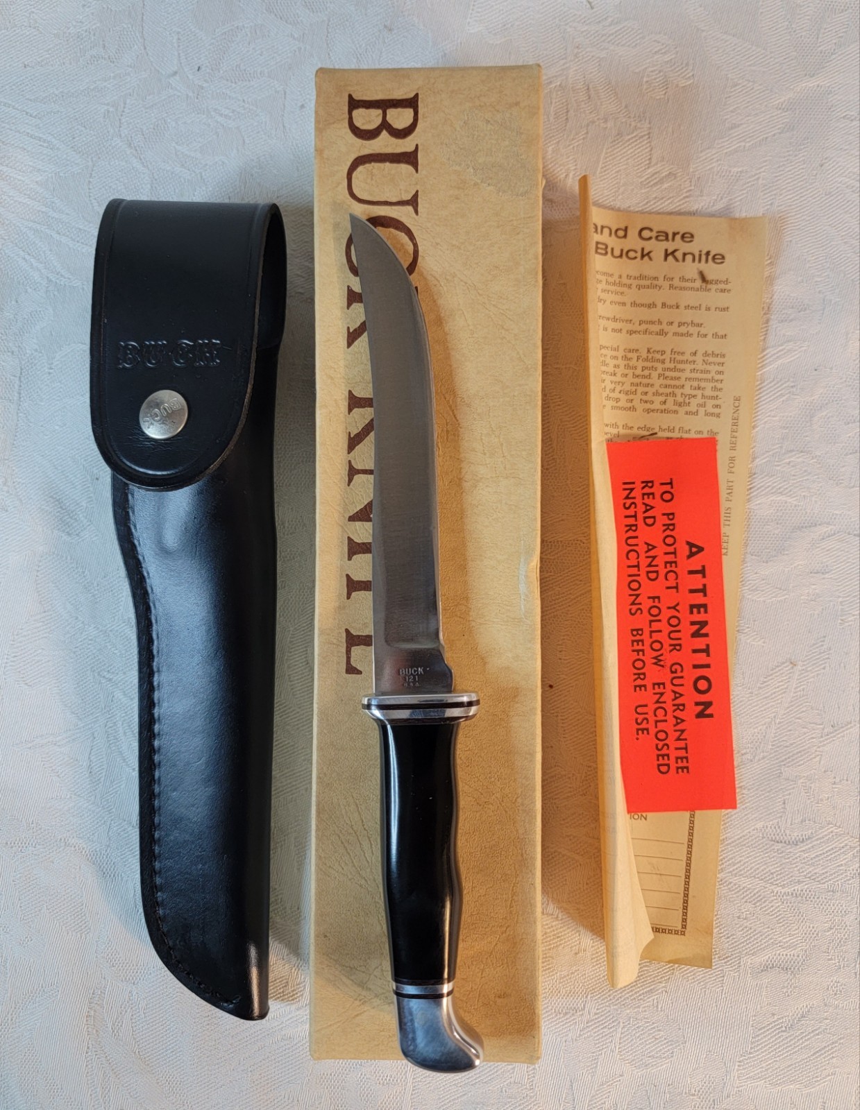 Vintage 1972-1986 Buck Knife Model # 121 \