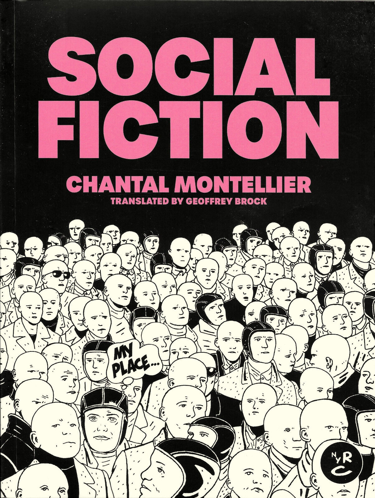 SOCIAL FICTION, 2023 graphic novel, Chantal Montellier, Geoffrey Brock 200 pages