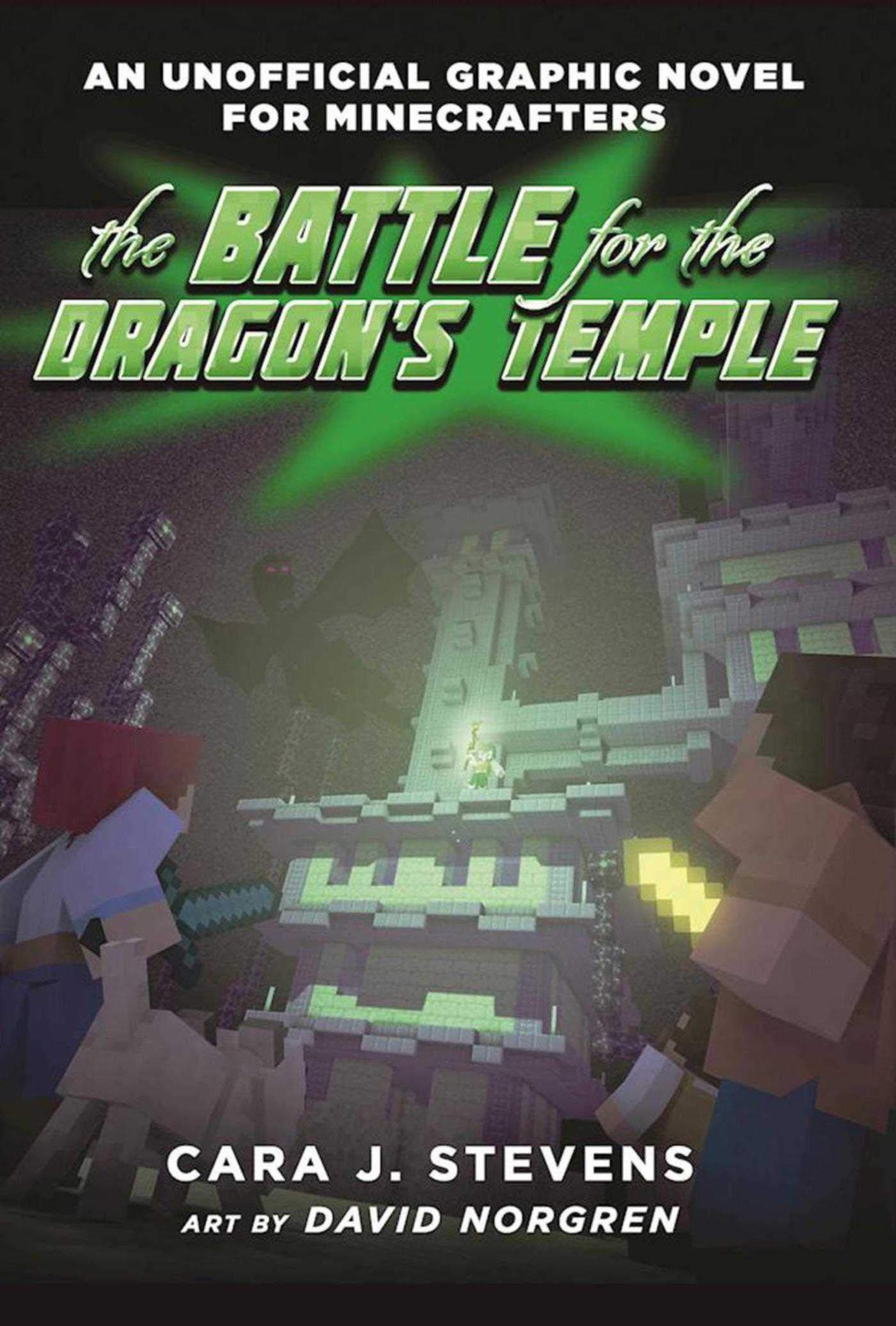 The Battle for the Dragon's Temple: An Unofficial Graphic Novel for Minecrafters
