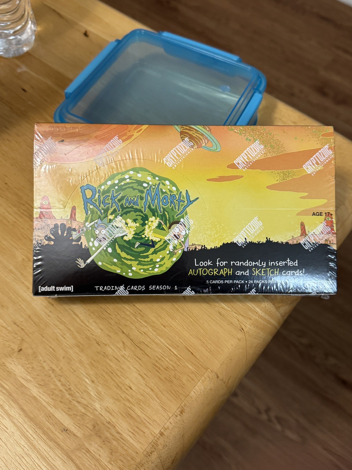 2018 Cryptozoic Rick and Morty Season 1 Factory Sealed Trading Card Box