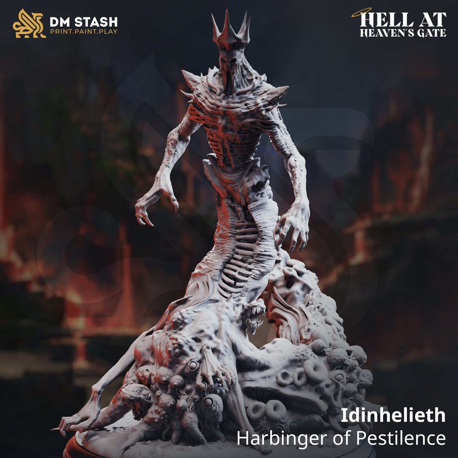 Monster Tabletop Miniature - Idinhelieth | Qumi