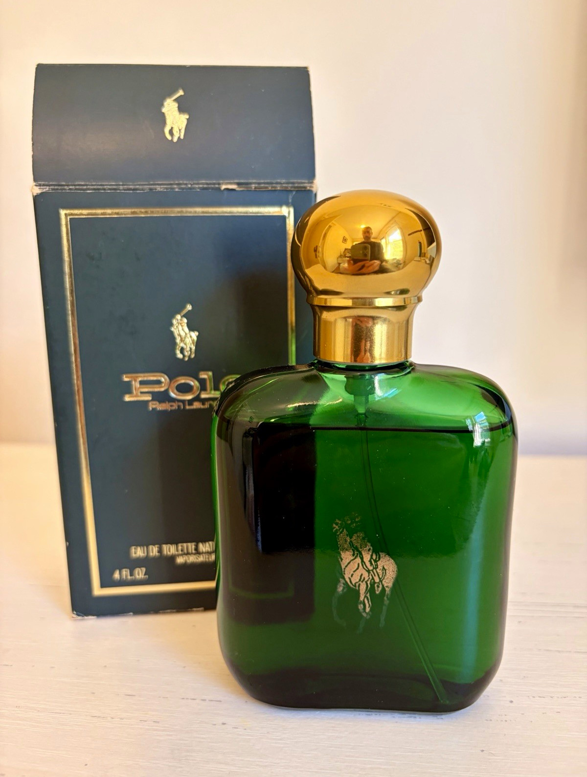 Ralph Lauren Polo Eau de Toilette Spray 4 fl oz Regular Size