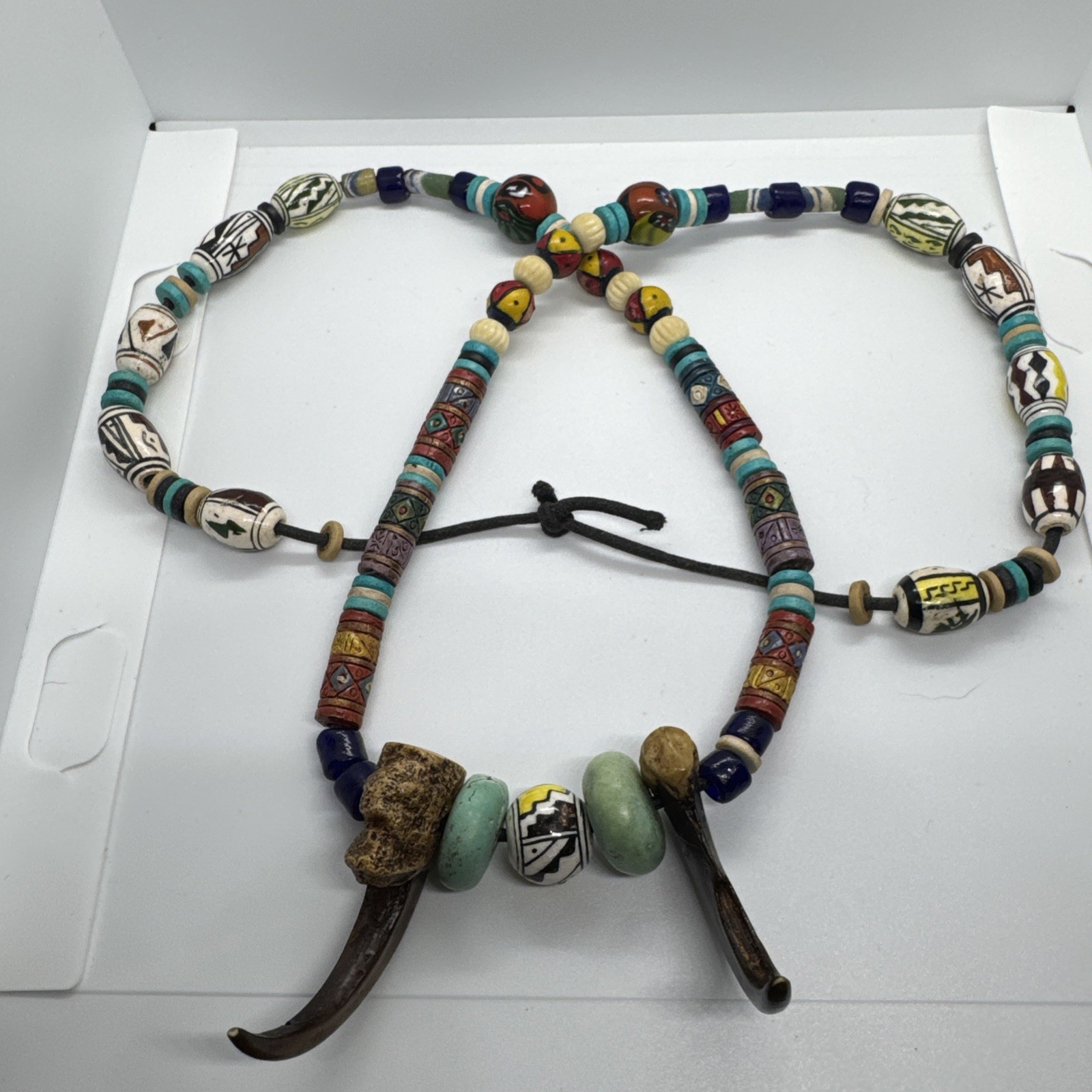 Antique Venetian Millefiori Beads for African Trade — Some Rare 17.5”