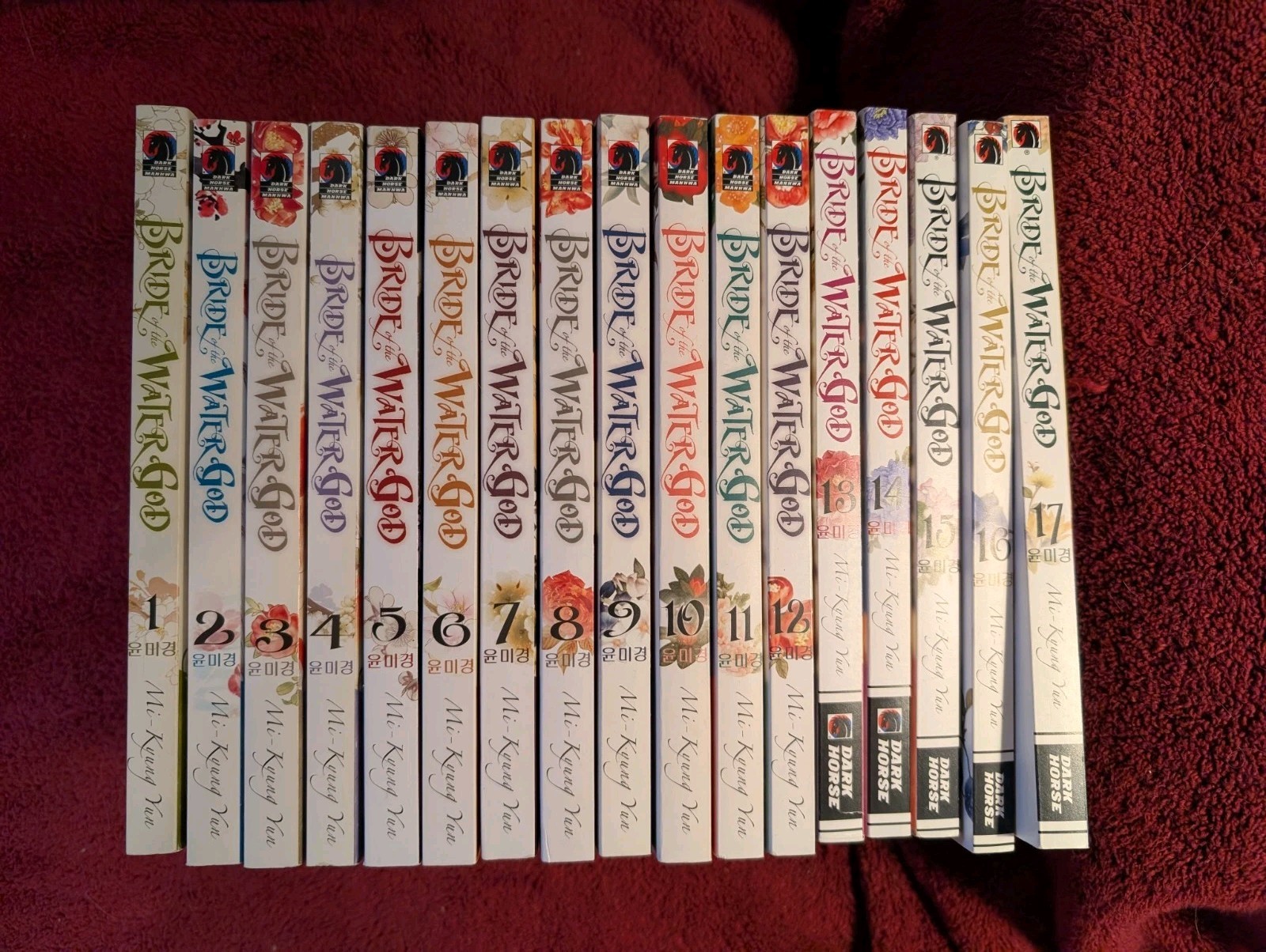 Lot of 17 volumes --Bride of the Water God English Manga Complete Set Lot of 17 volumes --Bride of the Water God English Manga Complete Set