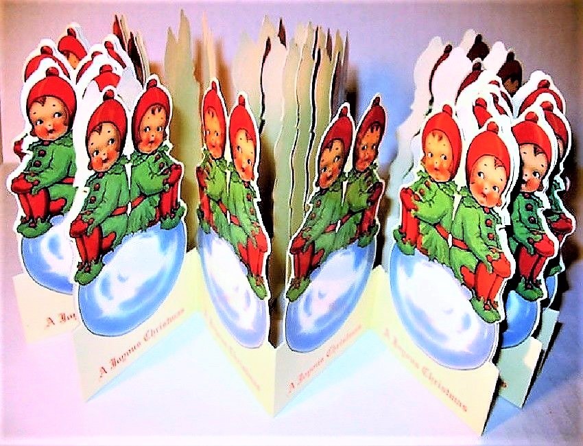 HOLLIKIDS CHRISTMAS TREE GARLAND 8Ft Long RETRO Decor Rare MINT SEALED Shackman