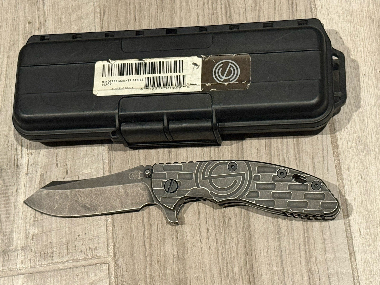 Rare Rick Hinderer Knives XM-18 3.5\