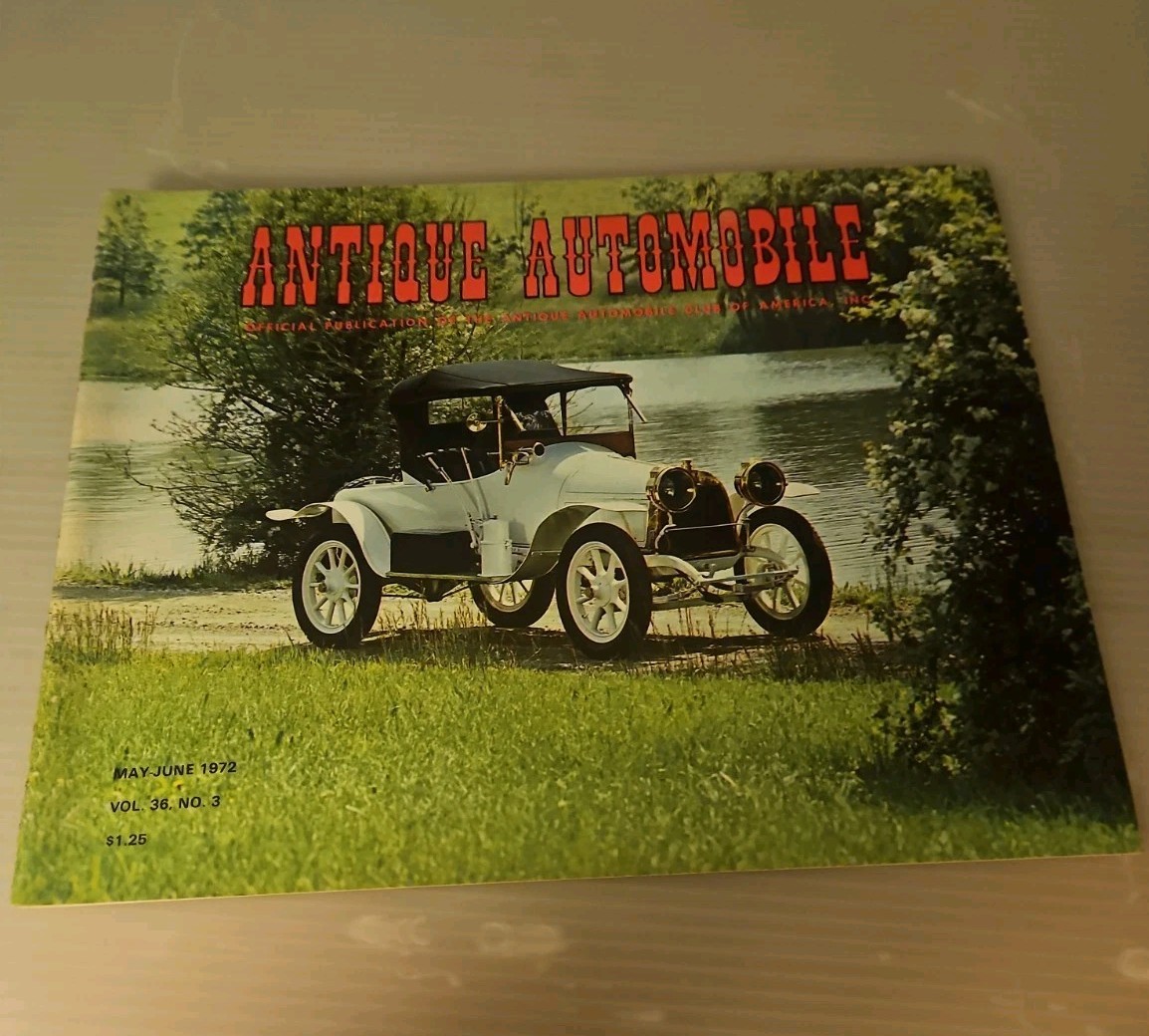 1972 May/June, Antique Automobile Magazine Antique Auto Club Of America