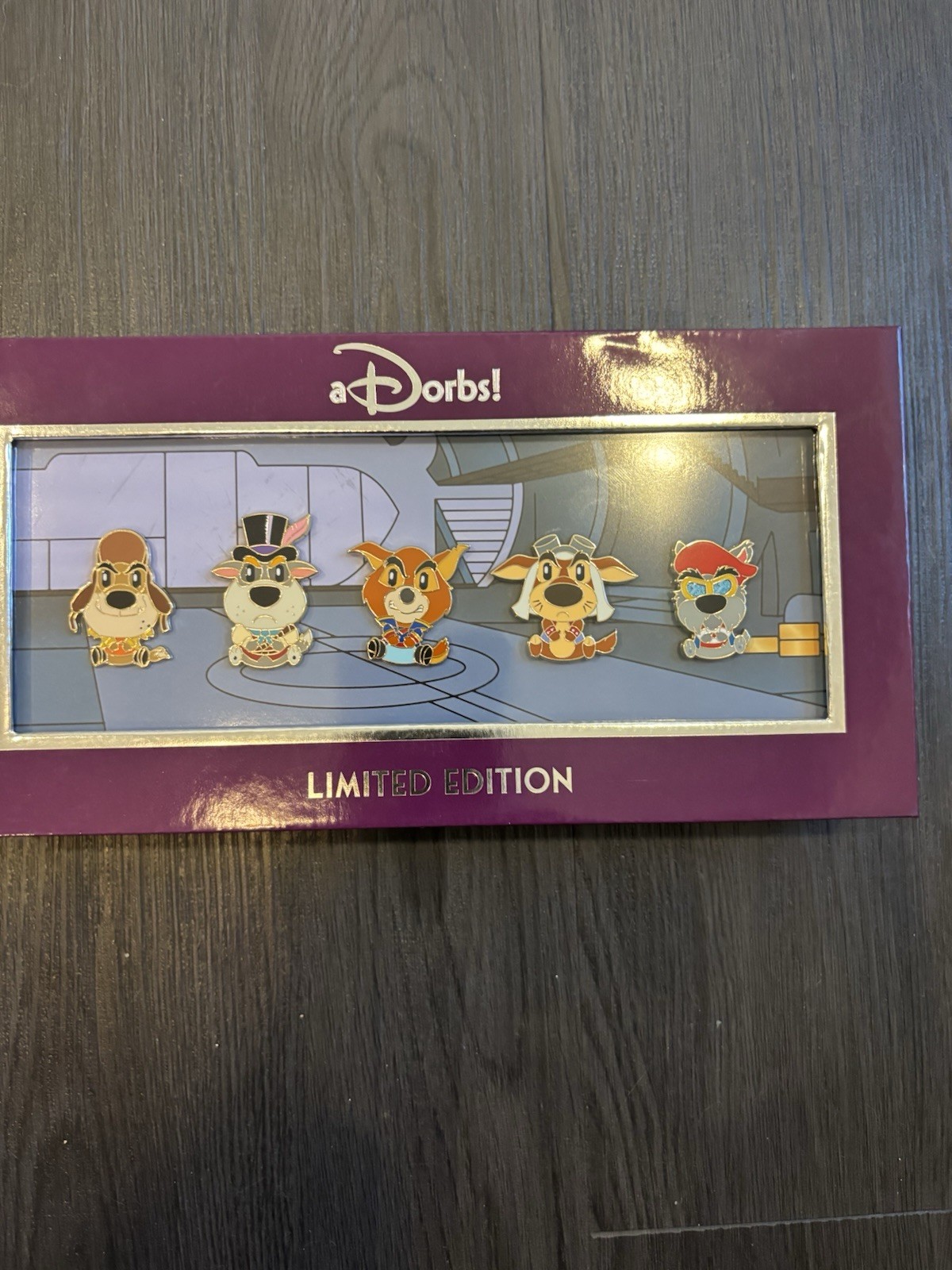 WDI MOG Glendale Disney Afternoon TaleSpin aDorbs 5-pin Box Set LE 400 WDI MOG Glendale Disney Afternoon TaleSpin aDorbs 5-pin Box Set LE 400