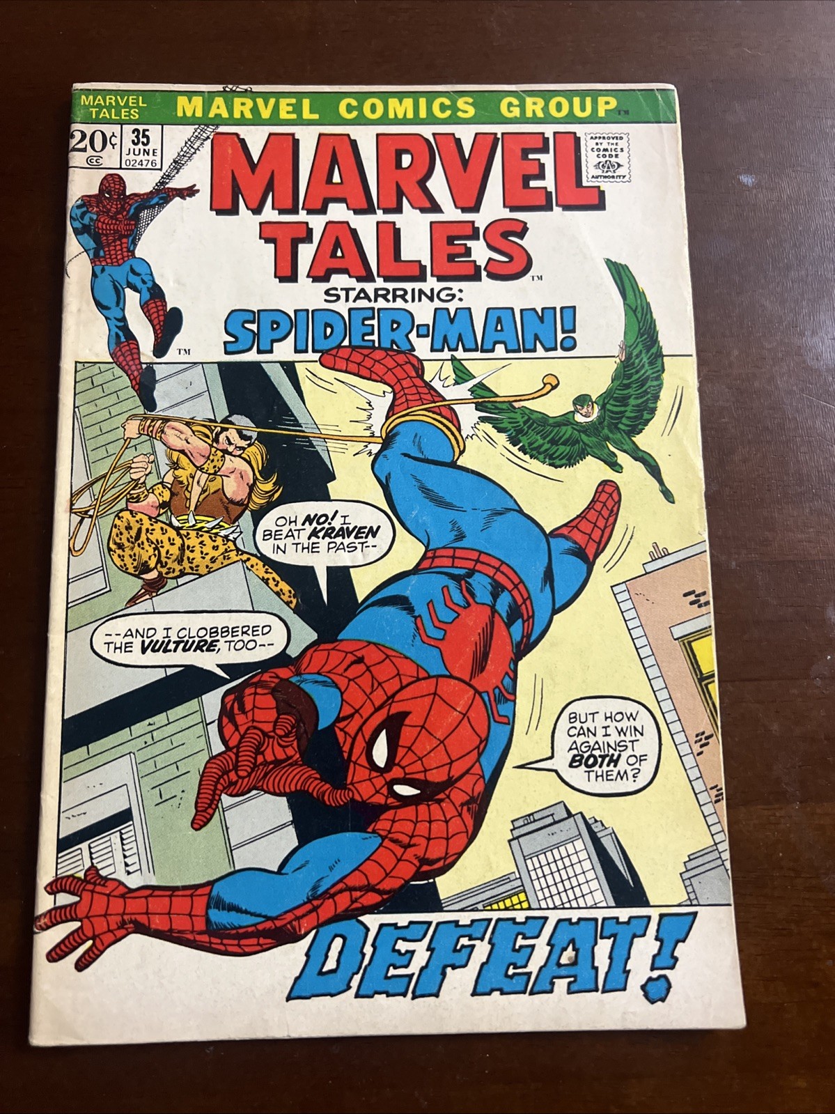 Marvel Tales Issue #35 Marvel Comics 1972