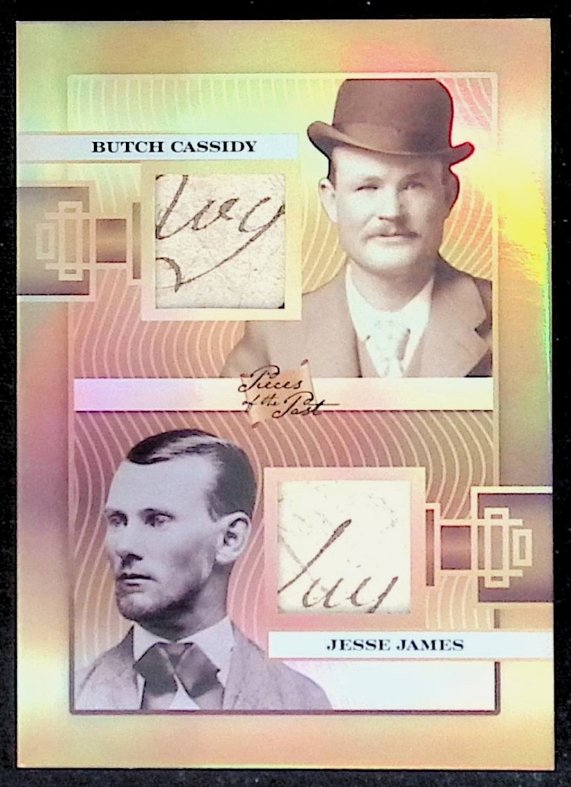 Butch Cassidy & Jesse James Gold Written Relic (03/05) * 2026 Pieces #424
