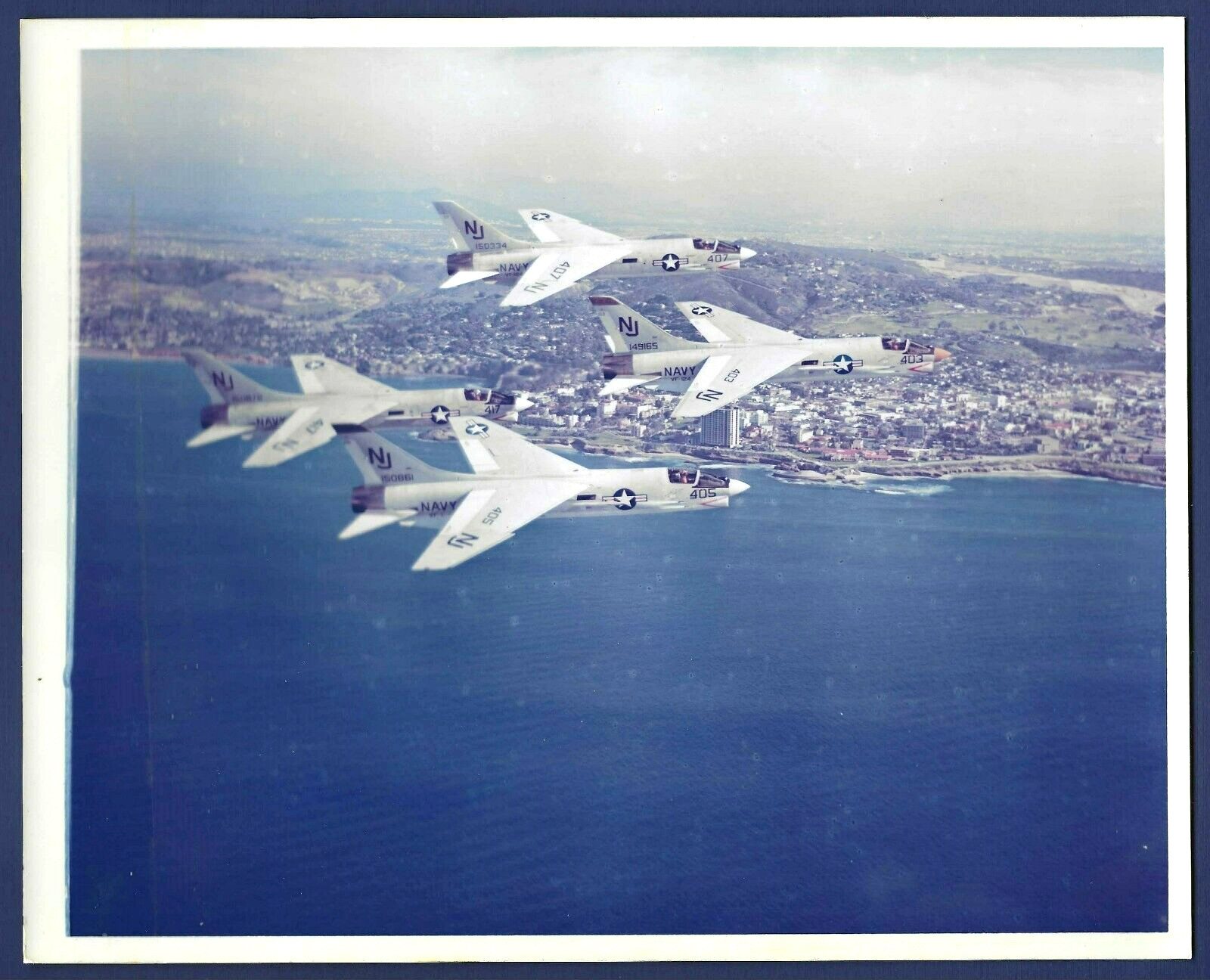 US Navy Vought F-8E Crusaders of VF-124 Gunfighters 8