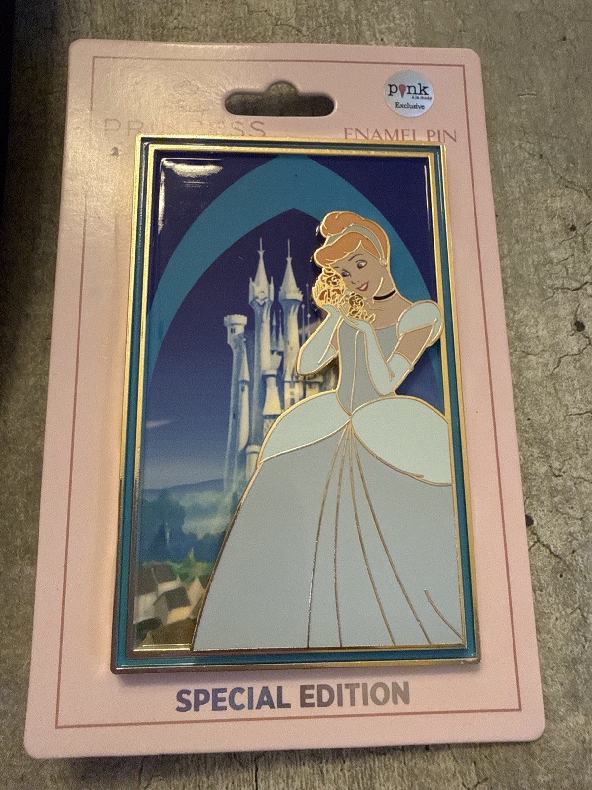 Pink A La Mode (PALM) SE 200 Disney Pin Cinderella Fairytale Realms Pink A La Mode (PALM) SE 200 Disney Pin Cinderella Fairytale Realms