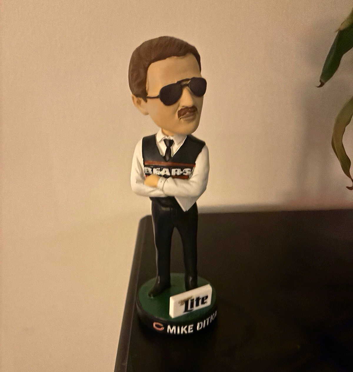 Miller Lite Mike Ditka Chicago Bears 100th Anniversary Bobblehead w/ Box