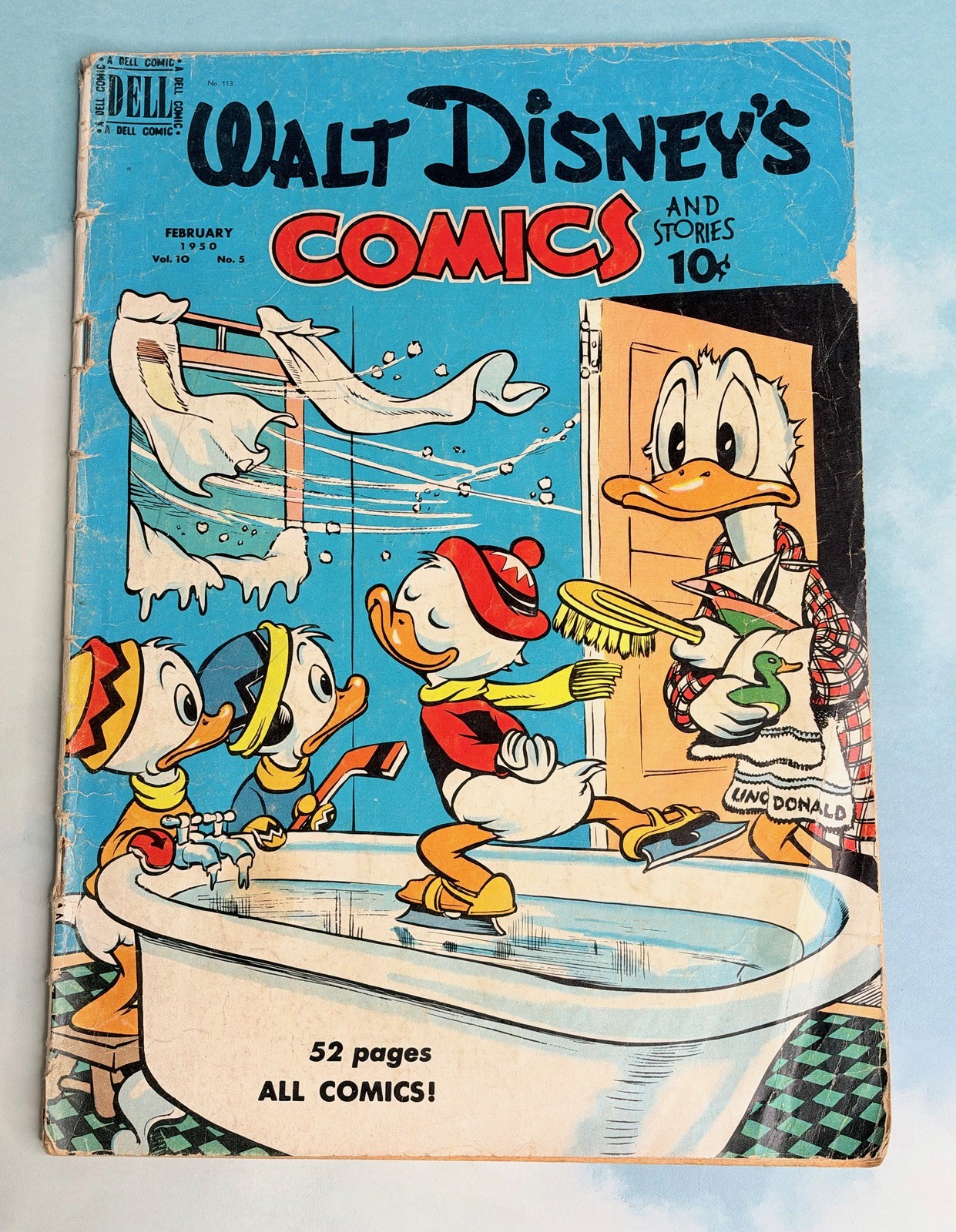 Walt Disney's Comics and Stories #5 1950 Donald Duck and Mickey Mouse