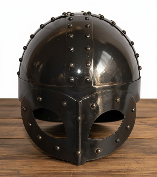 Viking Helmet: Gjermundbu Helmet , Warrior Costume - LARP, SCA Viking Helmet: Gjermundbu Helmet , Warrior Costume - LARP, SCA