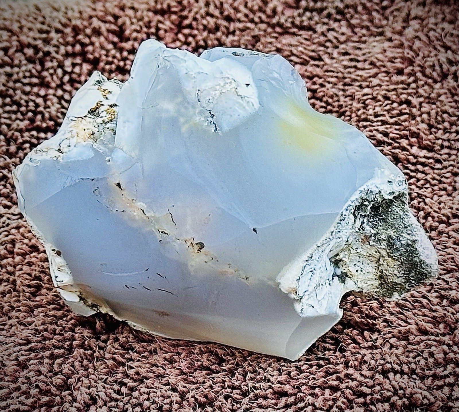 Rare Ellensburg Blue Agate Rough Rare Ellensburg Blue Agate Rough