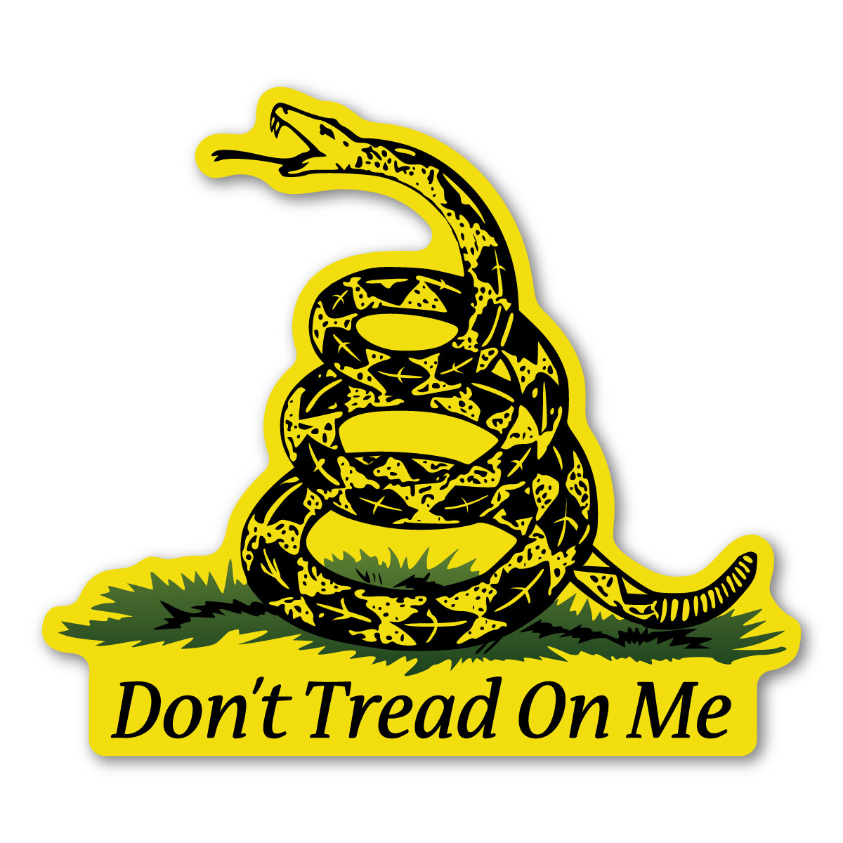 Don't Tread On Me Gadsden Sticker Don't Tread On Me Gadsden Sticker
