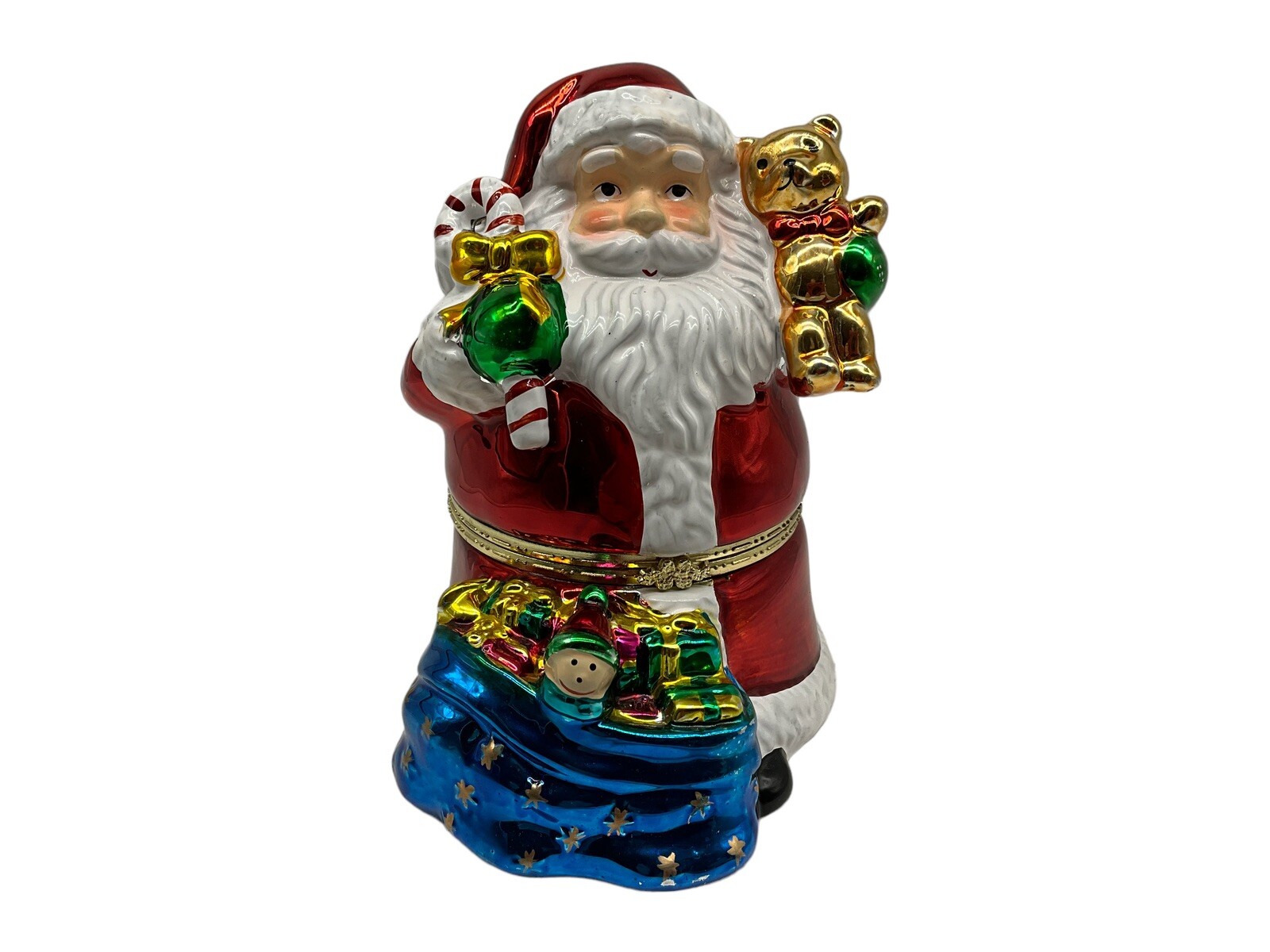 MR. CHRISTMAS Vintage Animated Santa Music Box MR. CHRISTMAS Vintage Animated Santa Music Box
