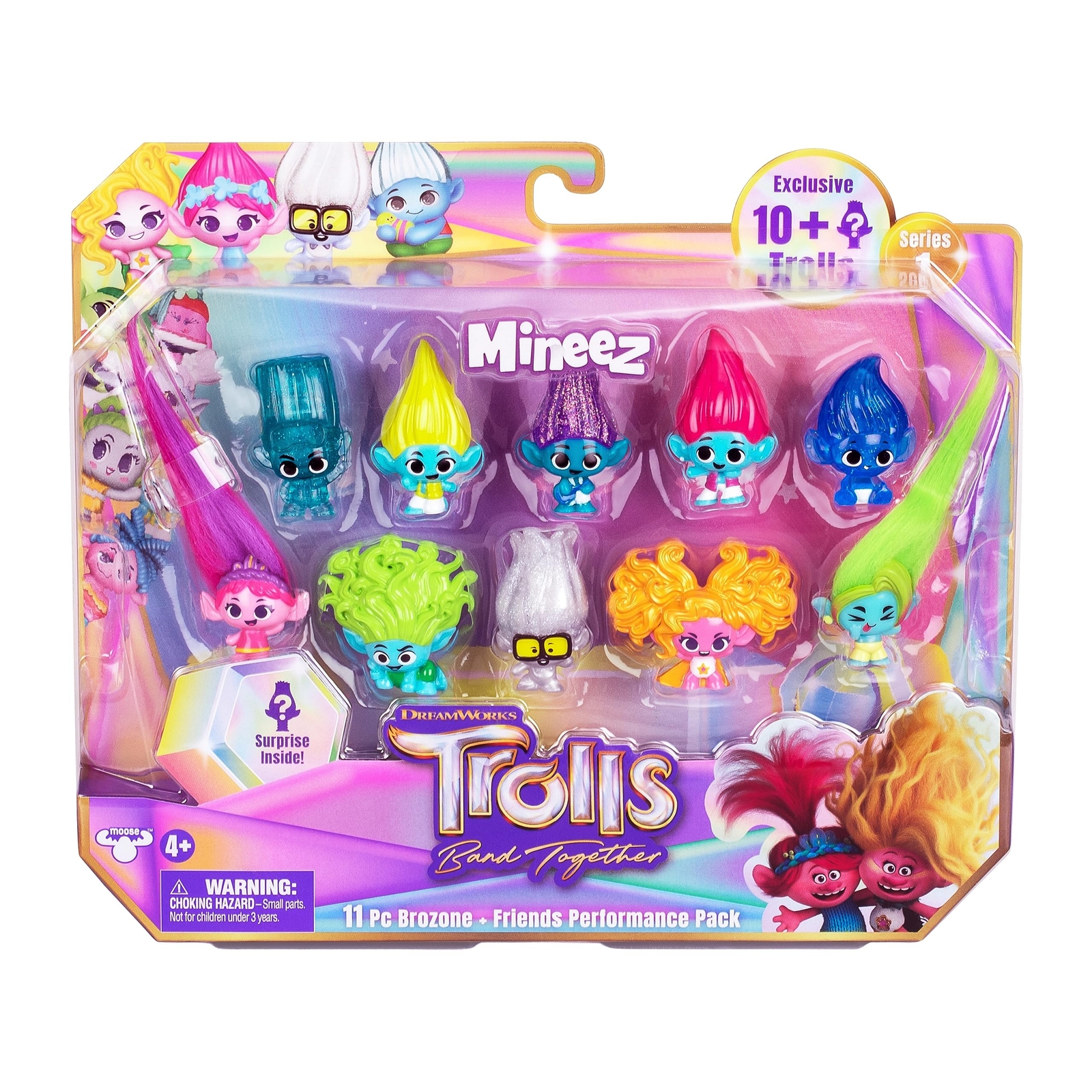 DREAMWORKS TROLLS Band Together Mineez 11pc Brozone + Friends Performance Pac... DREAMWORKS TROLLS Band Together Mineez 11pc Brozone + Friends Performance Pac...