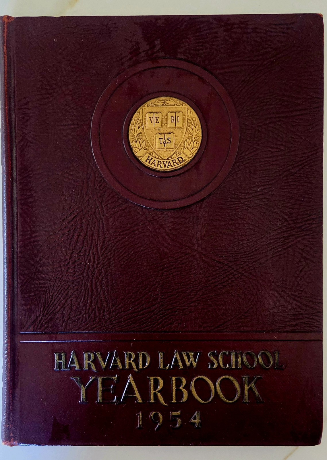 Harvard Law School Yearbook 1954 Harvard University Cambridge Massachusetts