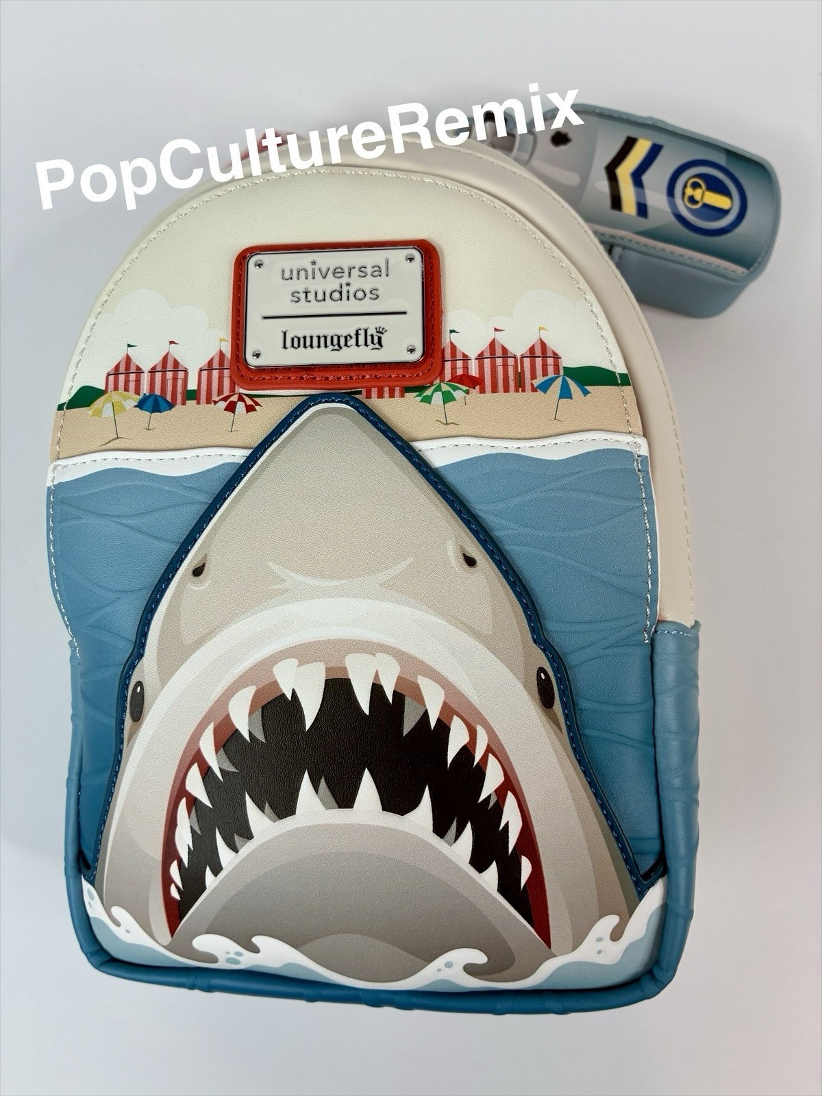 Universal Studios 2026 Jaws Shark Loungefly Crossbody Bag NEW