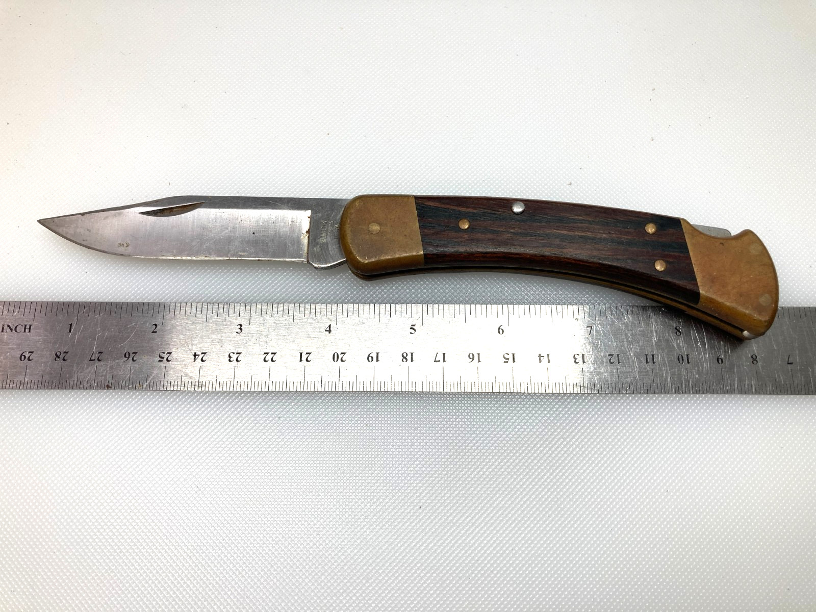 Vintage Used Buck 110 Pocket Knife 1994 Date Vintage Used Buck 110 Pocket Knife 1994 Date
