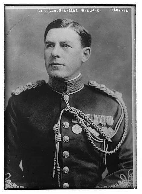 Photo:Gen. Geo. Richards U.S.M.C. 1910s Marine Corps Portrait