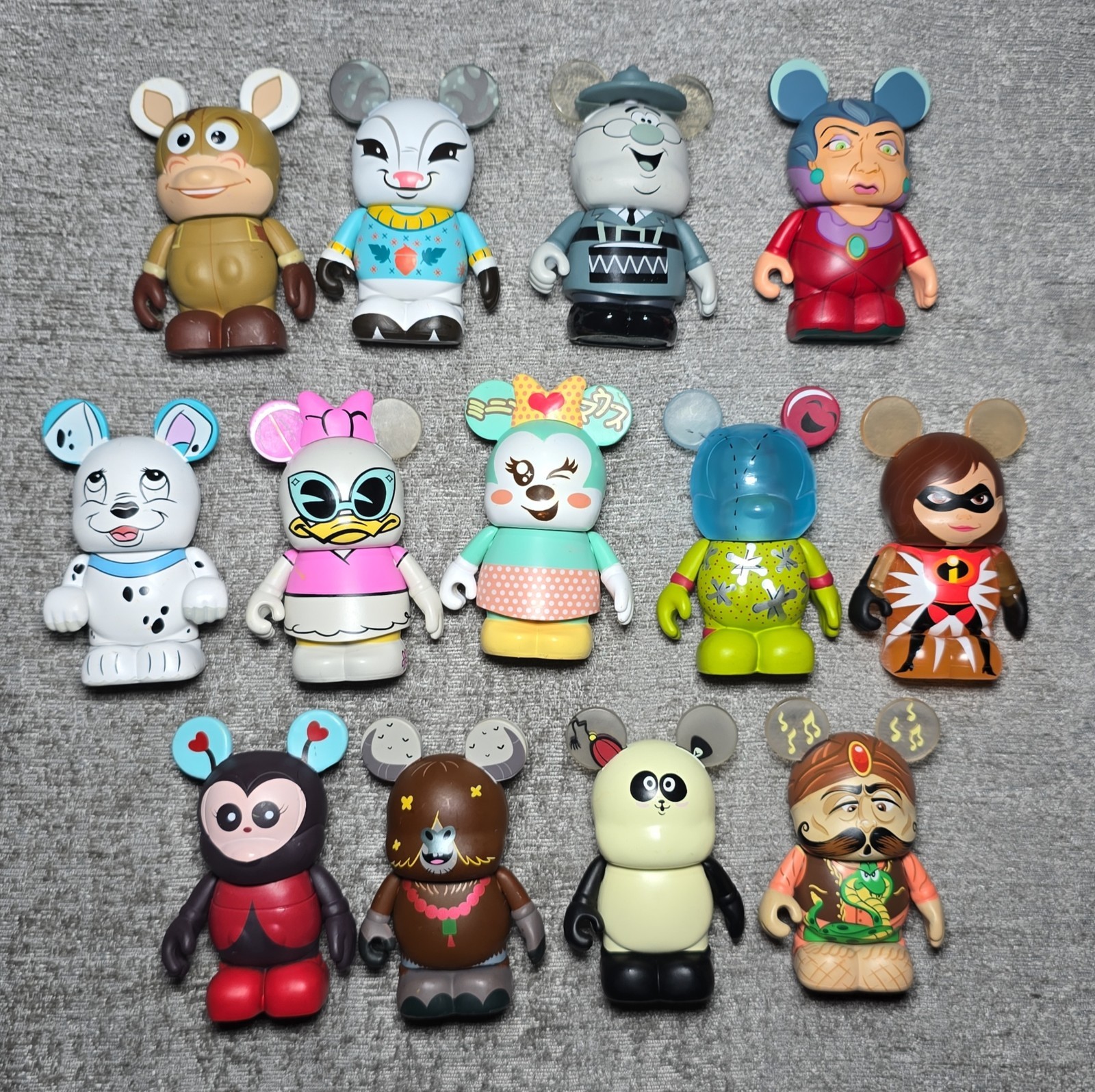 Lot Of 13 Disney Vinylmation Figures Mixed Characters 3\
