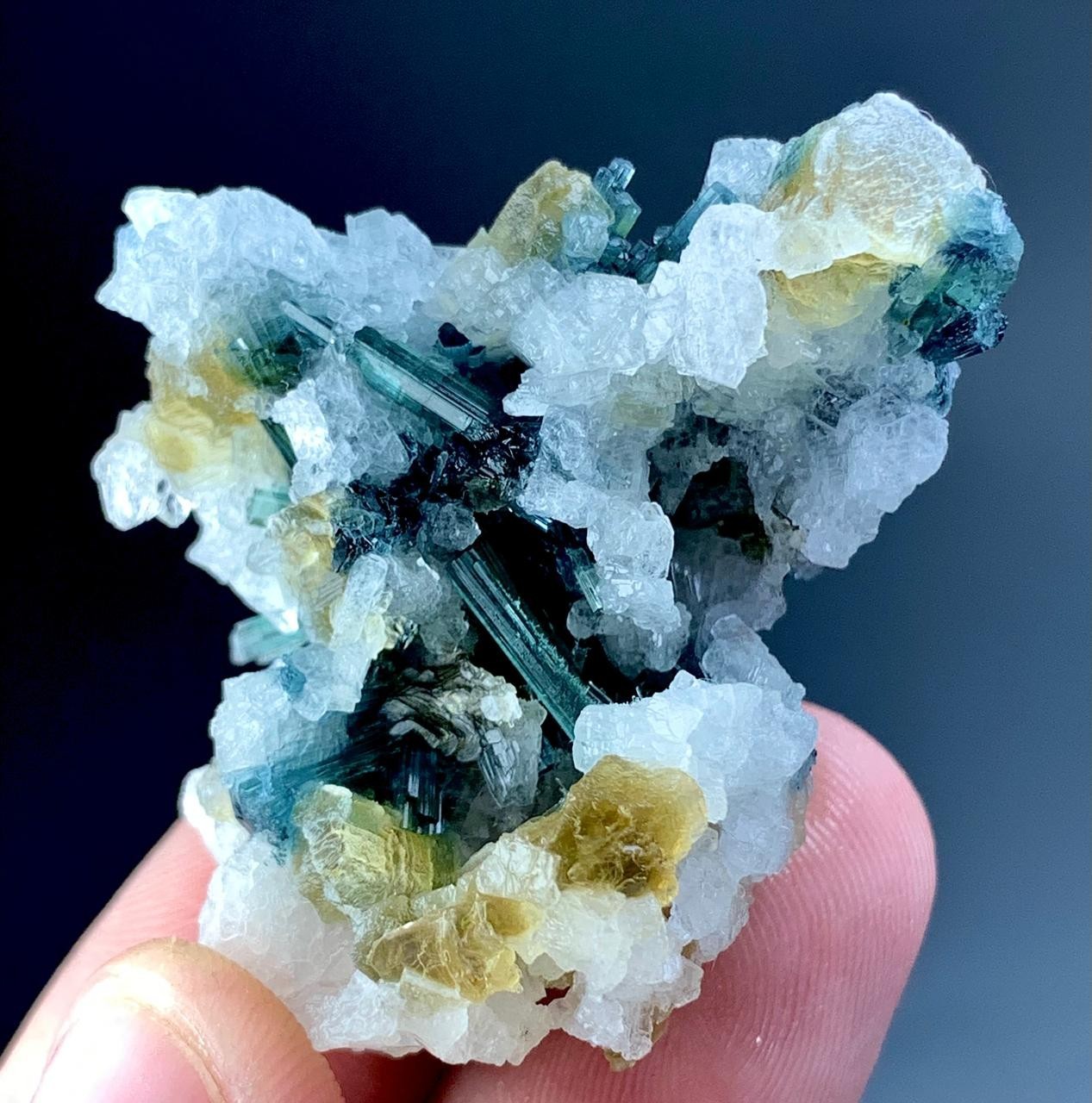 100 Carat Indicolite Tourmaline Crystal Specimen From Afghanistan 