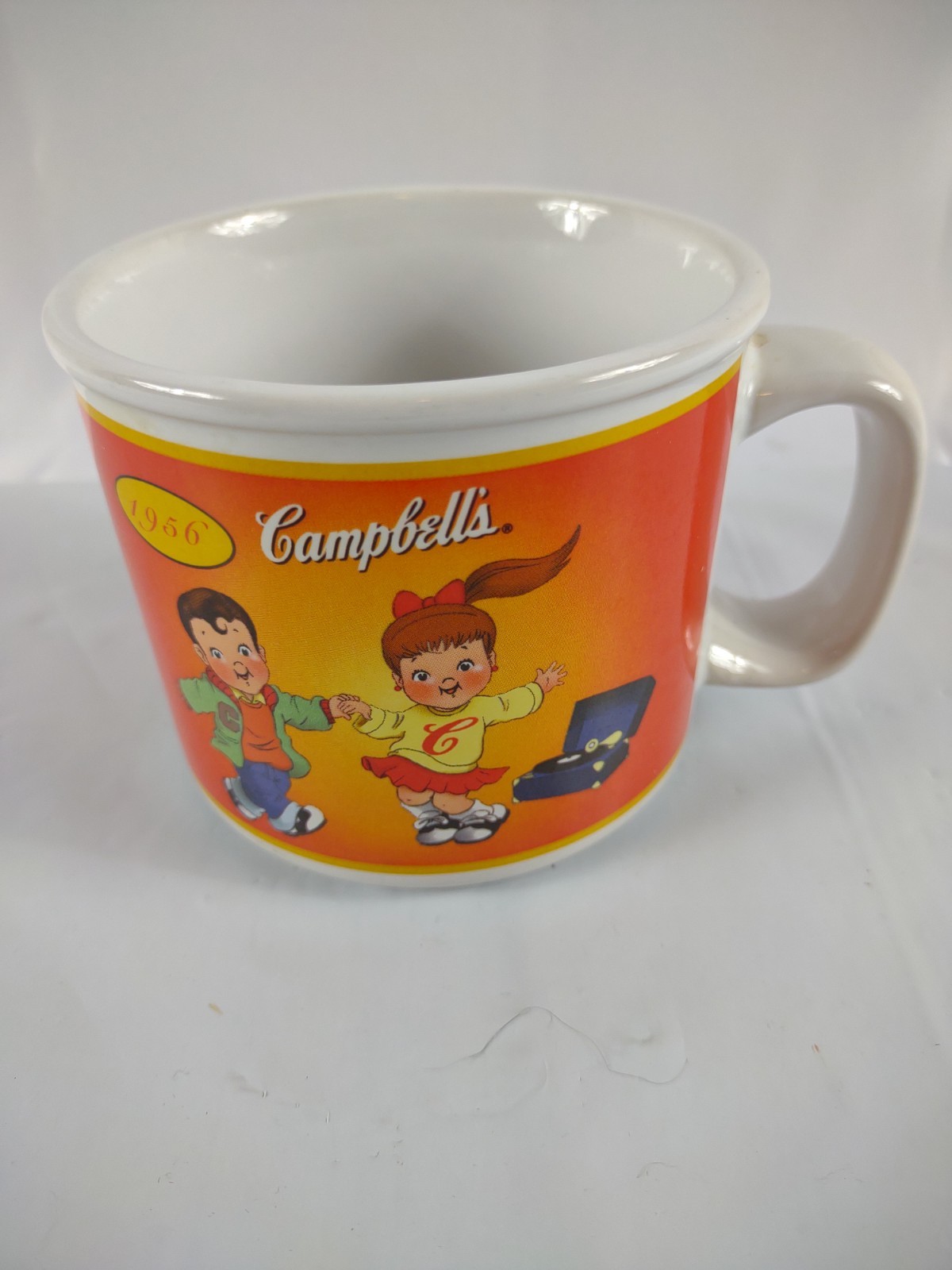 Campbells Soup Mug Kids 100 Years Anniversary Marked Vintage 1942 1956 Campbells Soup Mug Kids 100 Years Anniversary Marked Vintage 1942 1956