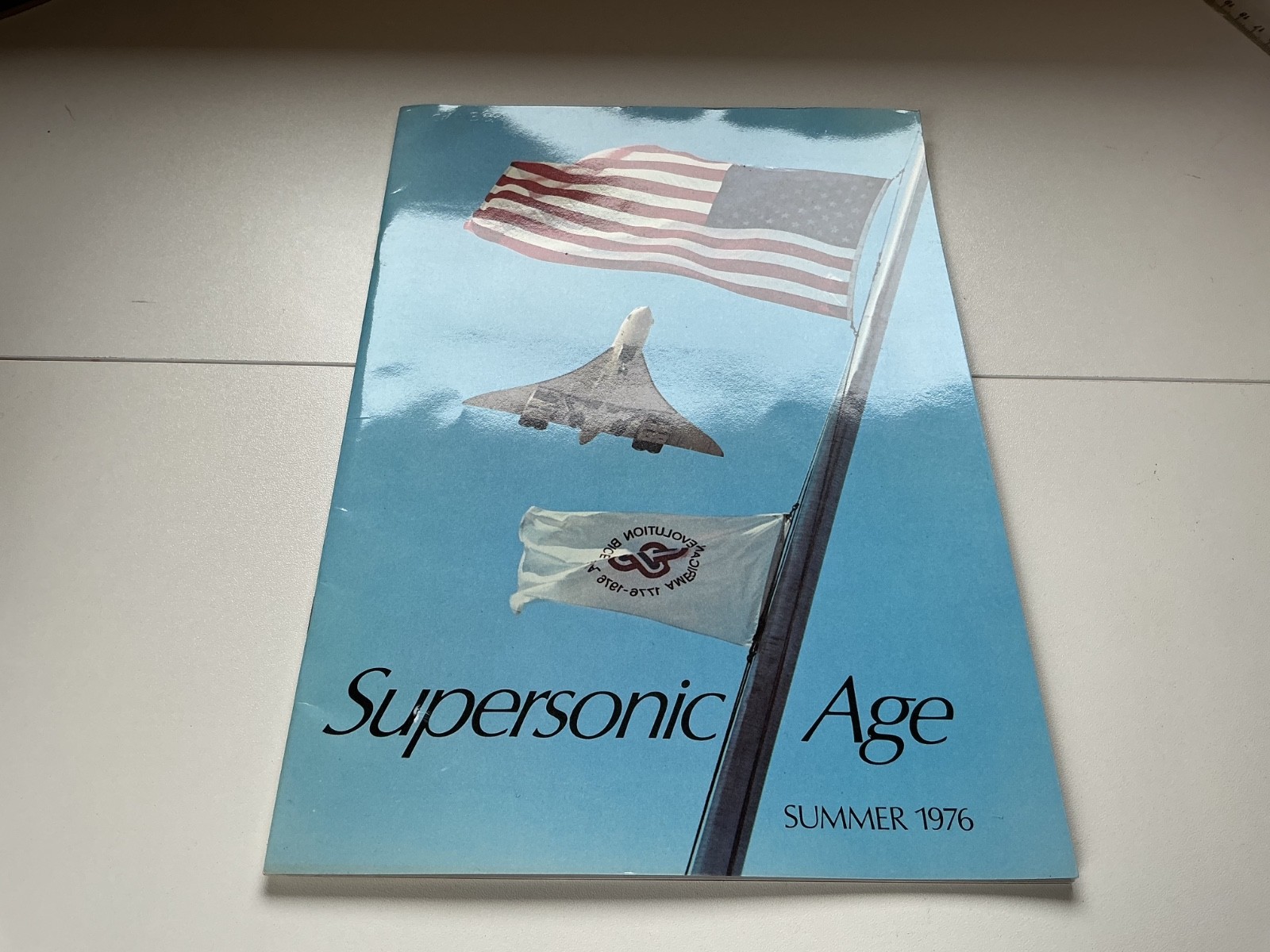 Concorde Supersonic Age Promotional Brochure BAC Aerospatiale Summer 1976