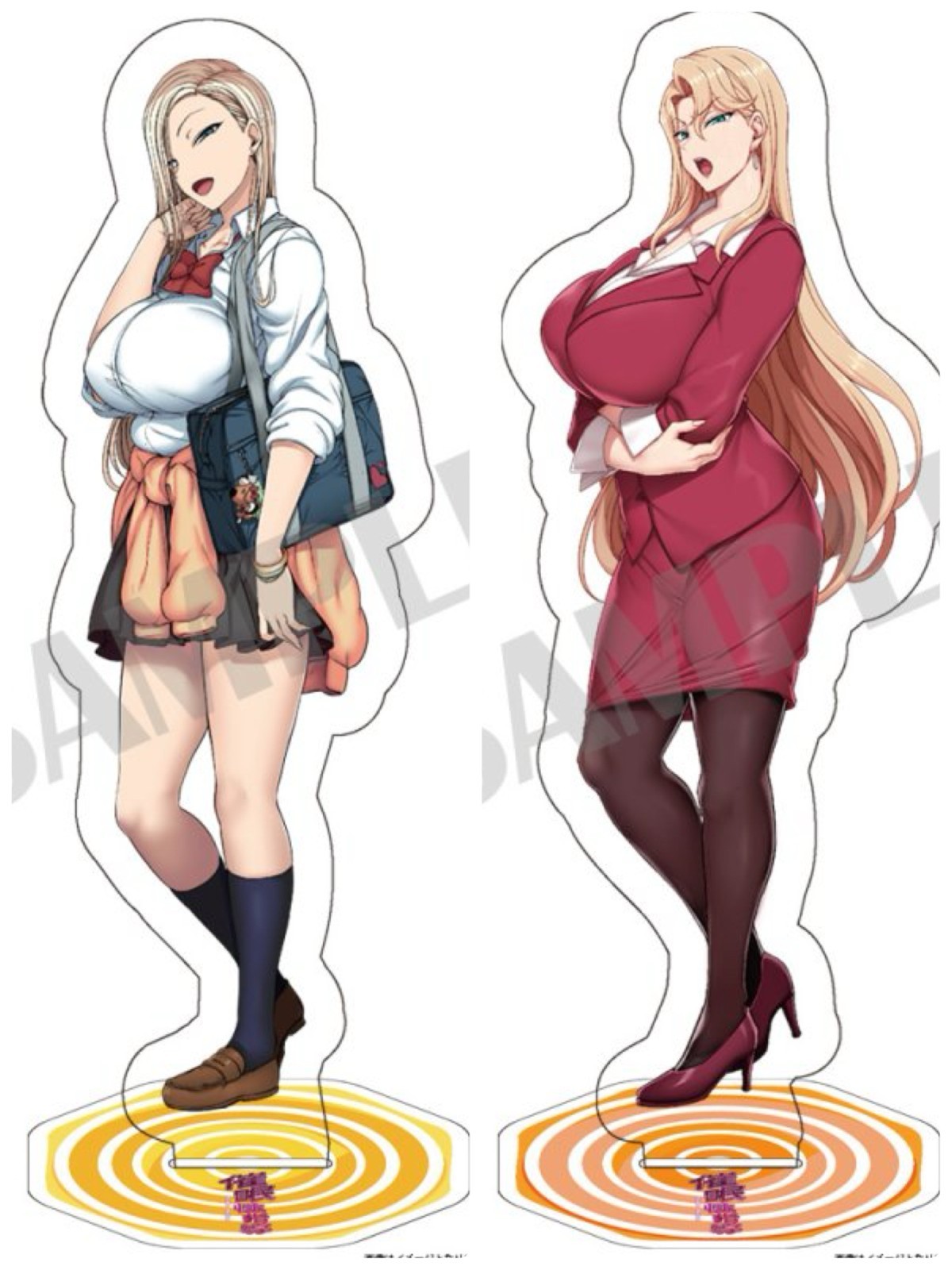 aiue oka Saiminseishidou Kurashik Reika ＆ Reina Acrylic Stand 15cm japan anime
