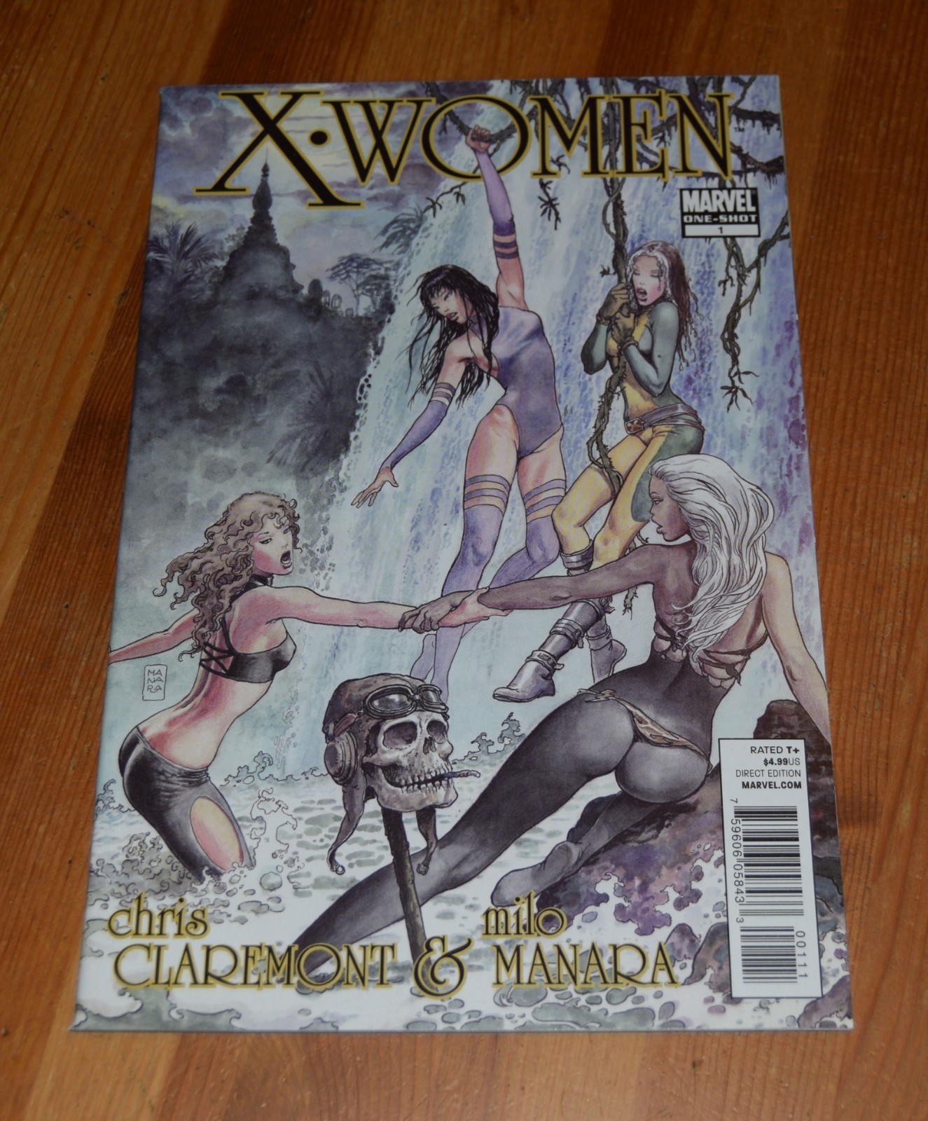 X-Women #1 One-Shot Milo Manara Marvel 2009 Chris Claremont Rogue Storm