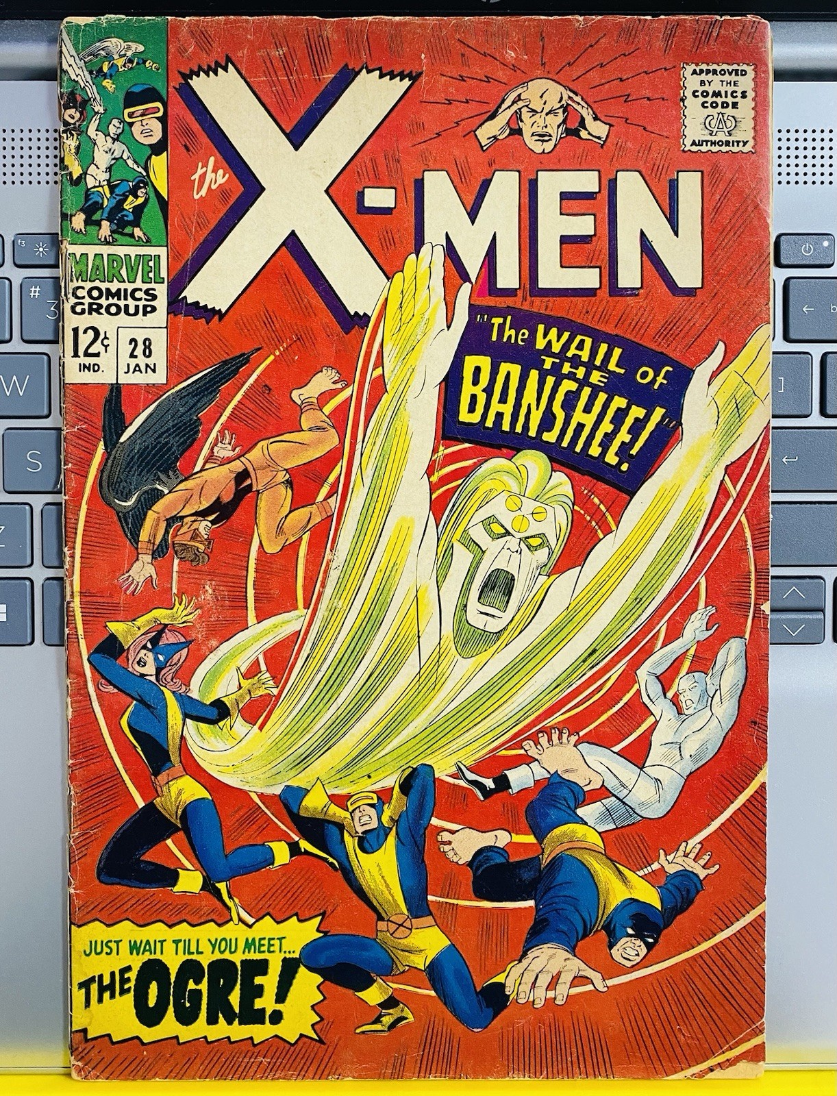 X-Men #28 (1967) by Marvel (1st Appearance of Banshee) G/VG (2.0/2.5) Condition