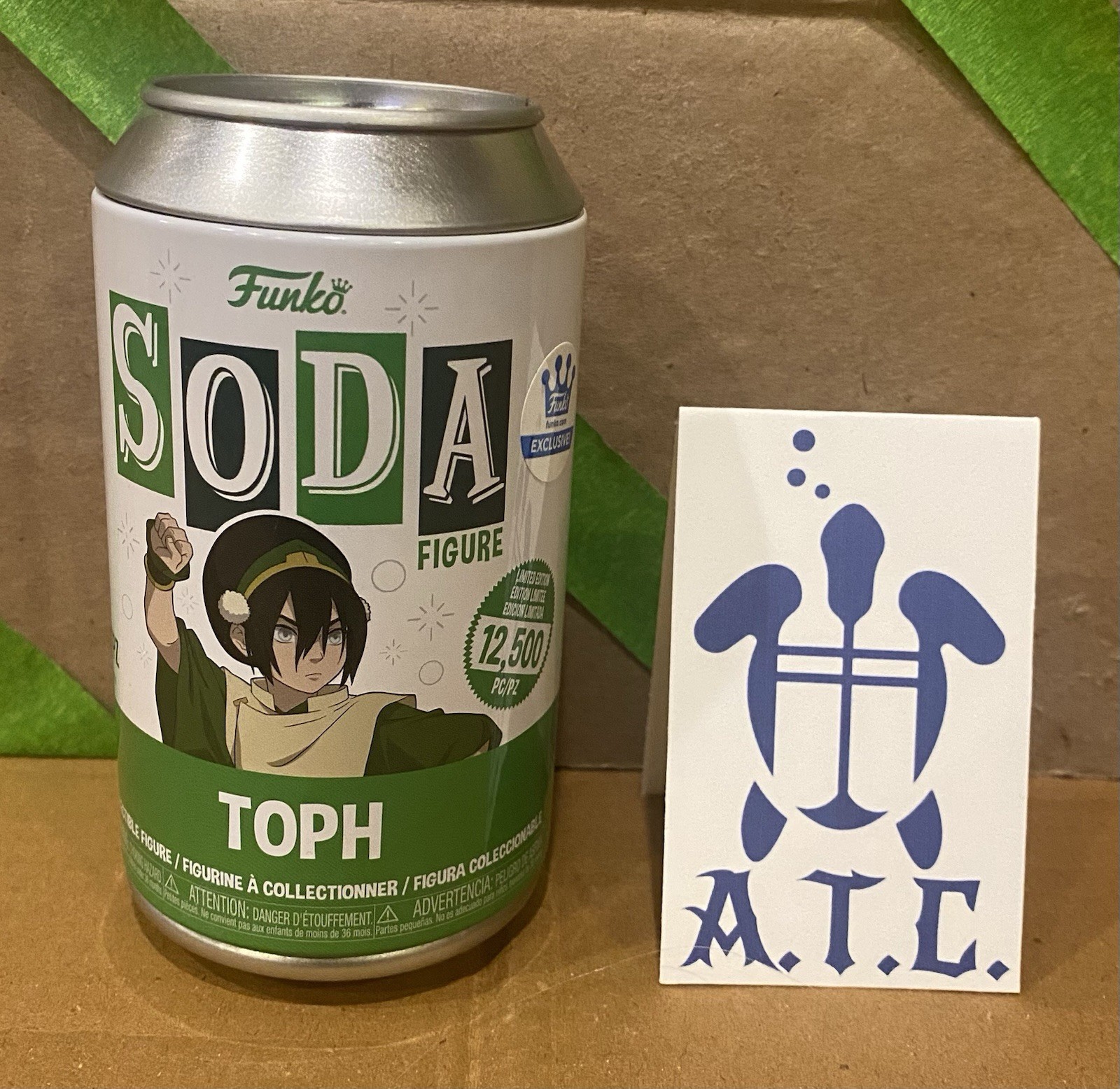 Toph SEALED COMMON Avatar The Last Airbender Funko Soda Shop Exclusive LE 10500