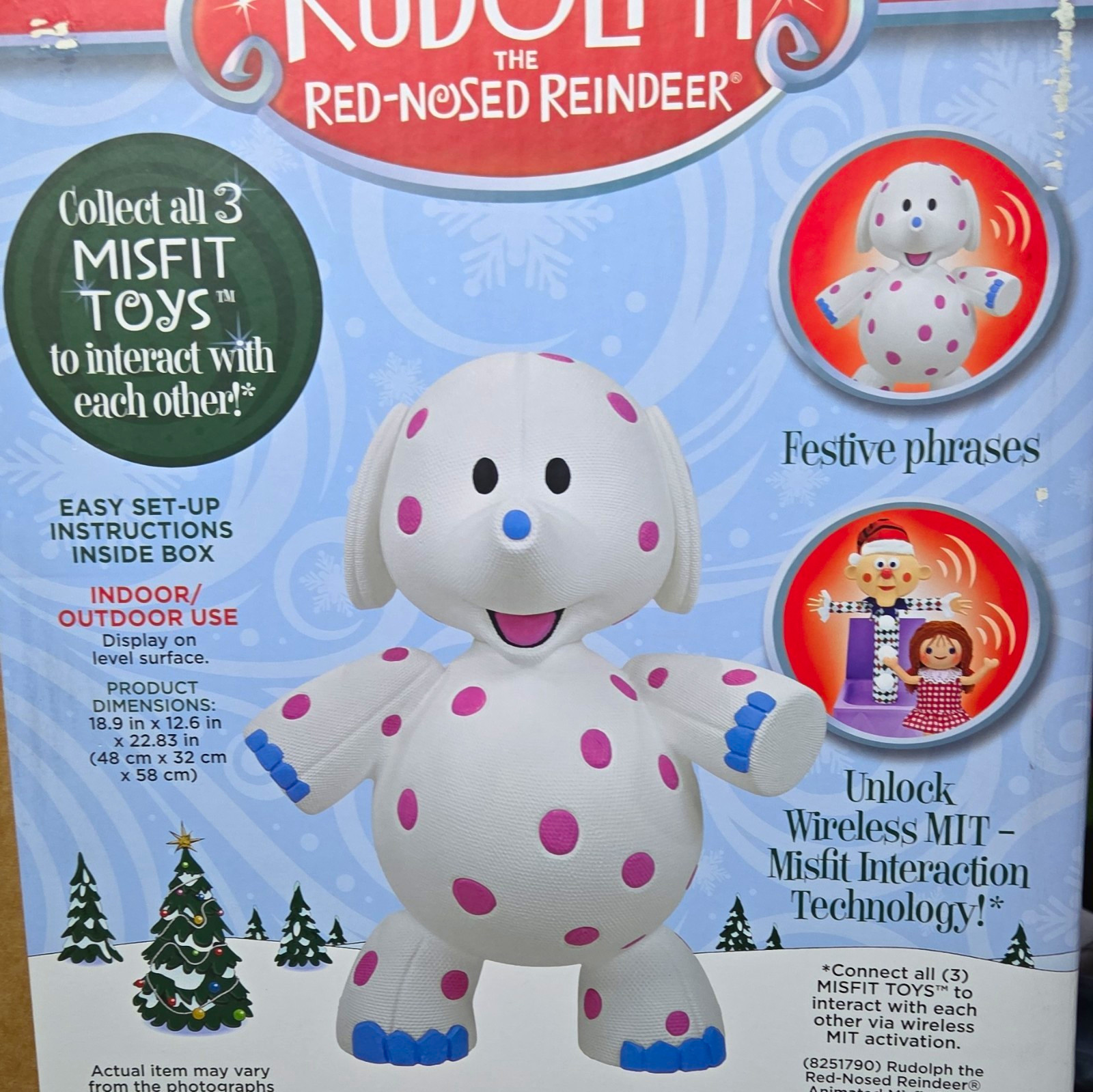 Rudolph the Red-Nosed Reindeer Misfit Toy Misfit Elephant *NEW*