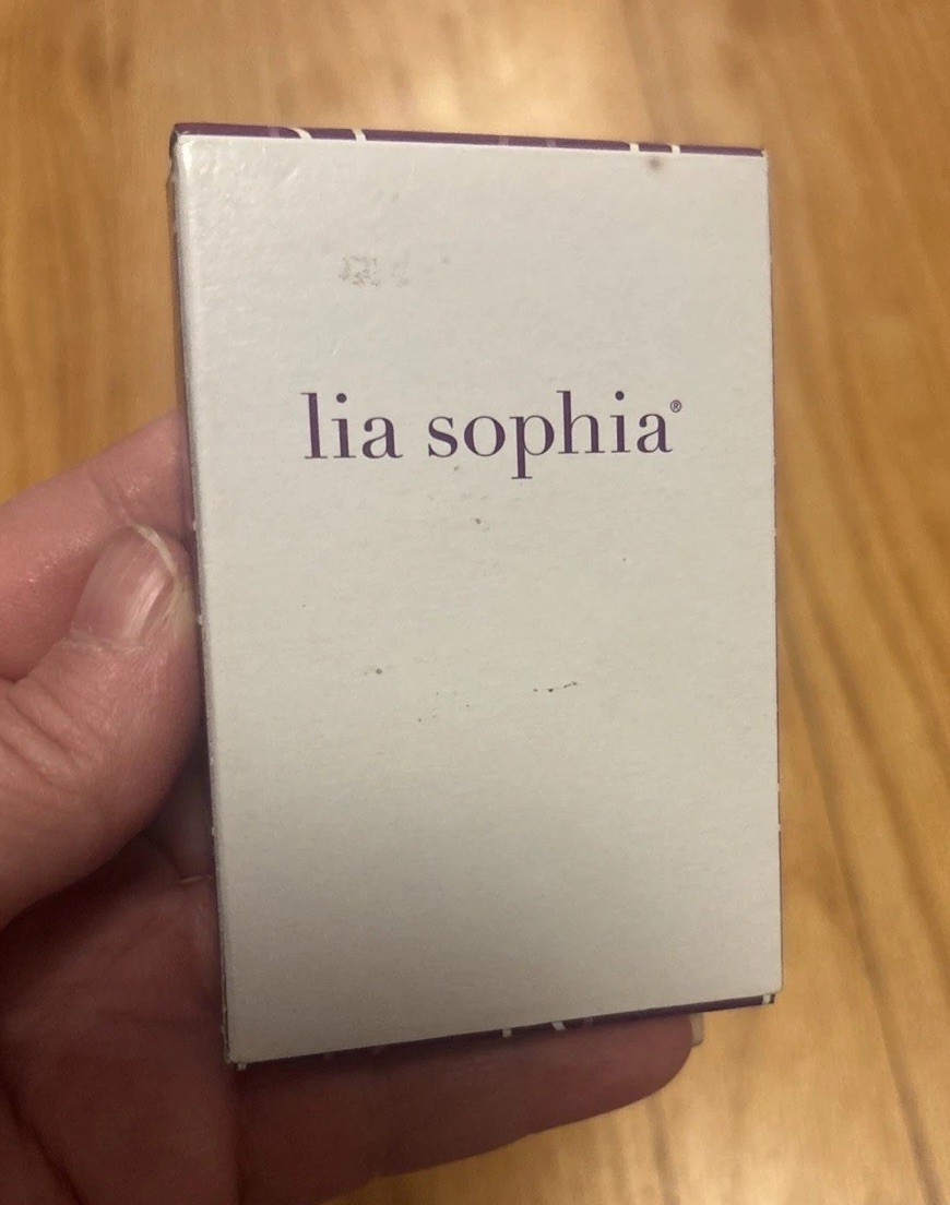 Vintage LIA SOPHIA PURPLE Playing Cards Promo Merch Jewelry Rare