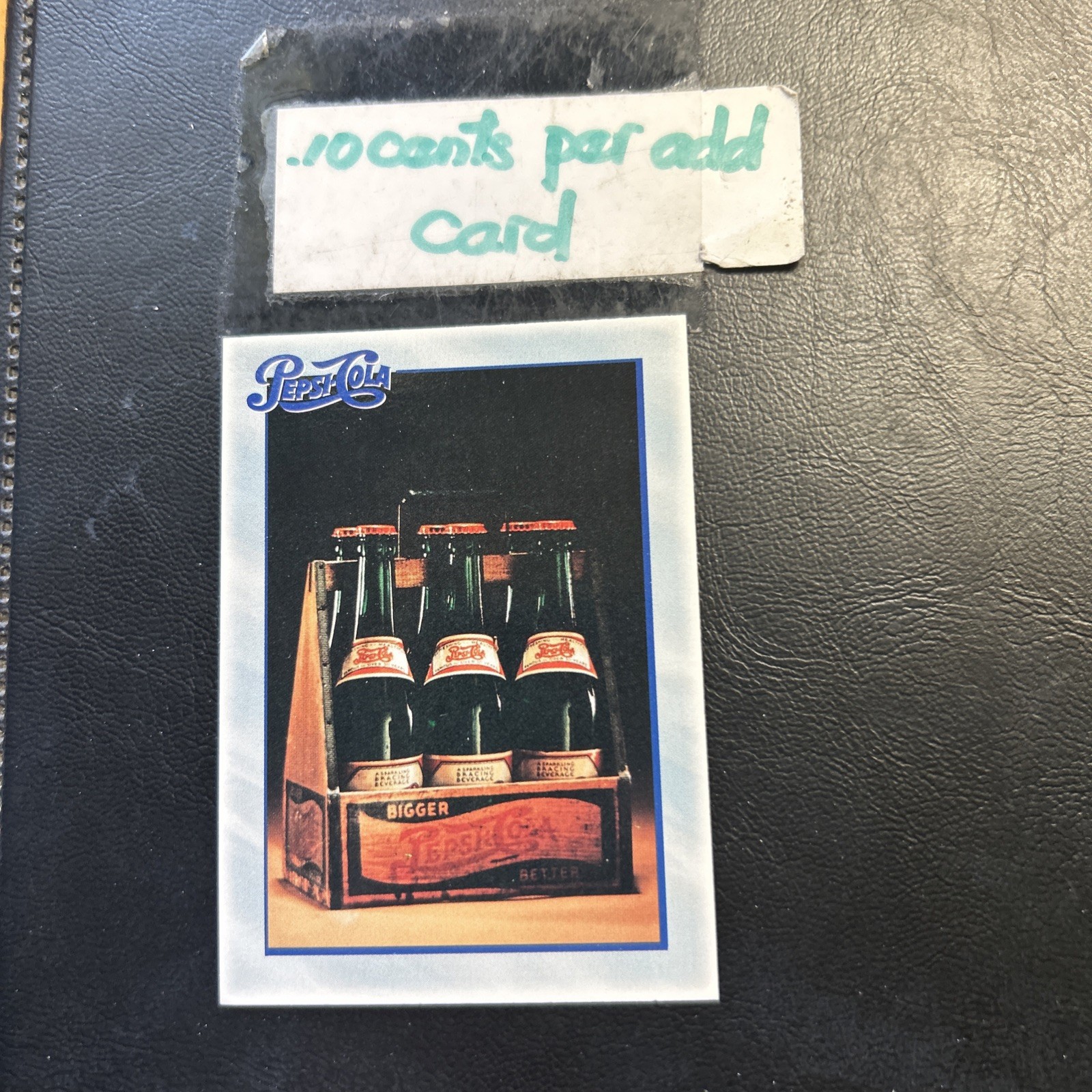 Jb8c Pepsi Cola 1994 Dart #19 Wood Carrier 1930S Six Pack add ship .10 cents