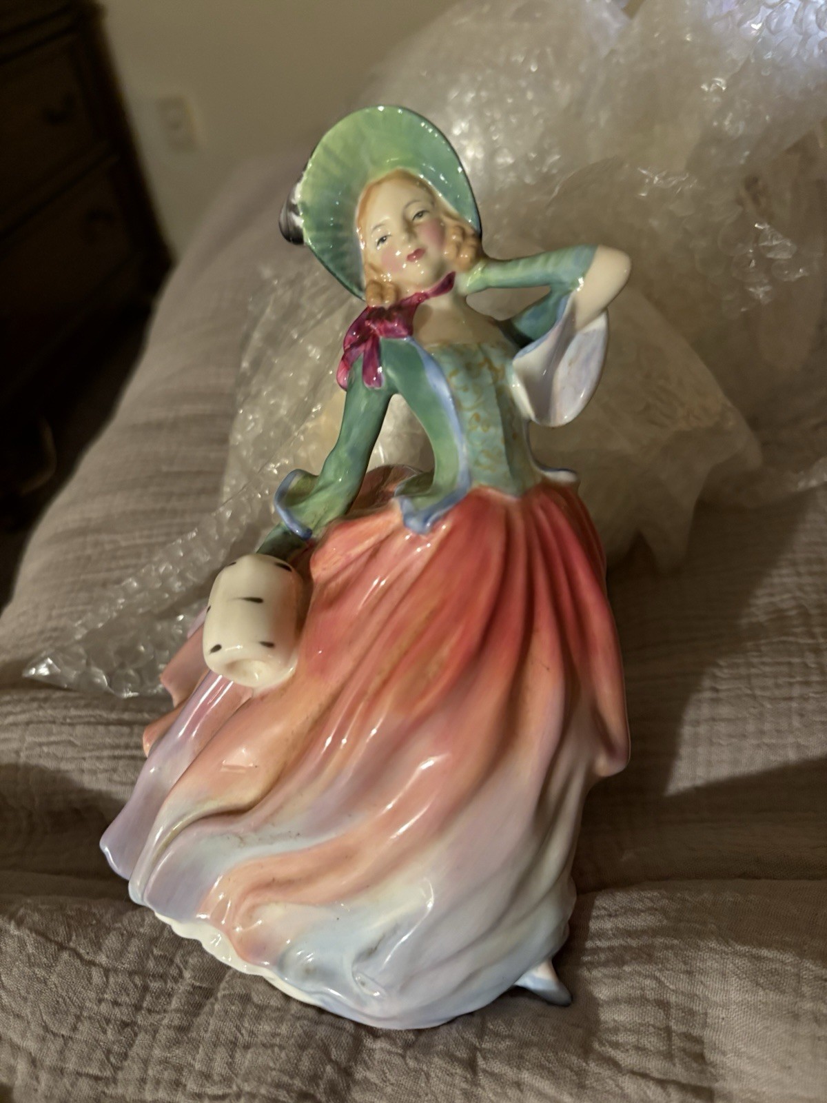 Royal Doulton Autumn Breezes Figurine HN1911 Perfect Conditon