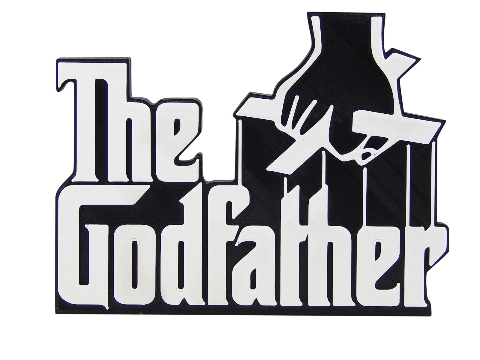The Godfather Movie 3D Logo Shelf Sitter Sign Wall Desk Art 6
