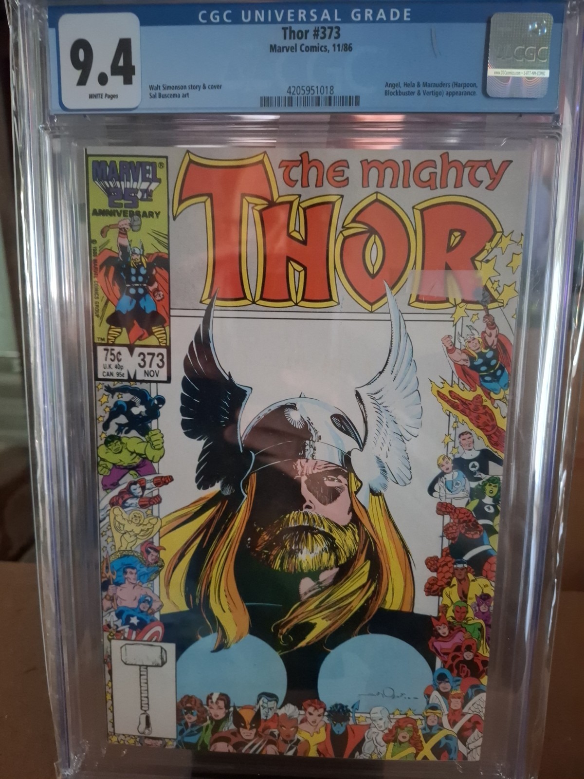 The Mighty Thor #373 (Marvel Comics November 1986) The Mighty Thor #373 (Marvel Comics November 1986)