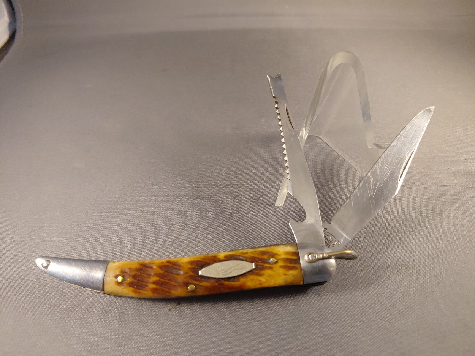 Vintage Regent Fish Knife Folding Pocket Knife Stainless Japan Vintage Regent Fish Knife Folding Pocket Knife Stainless Japan