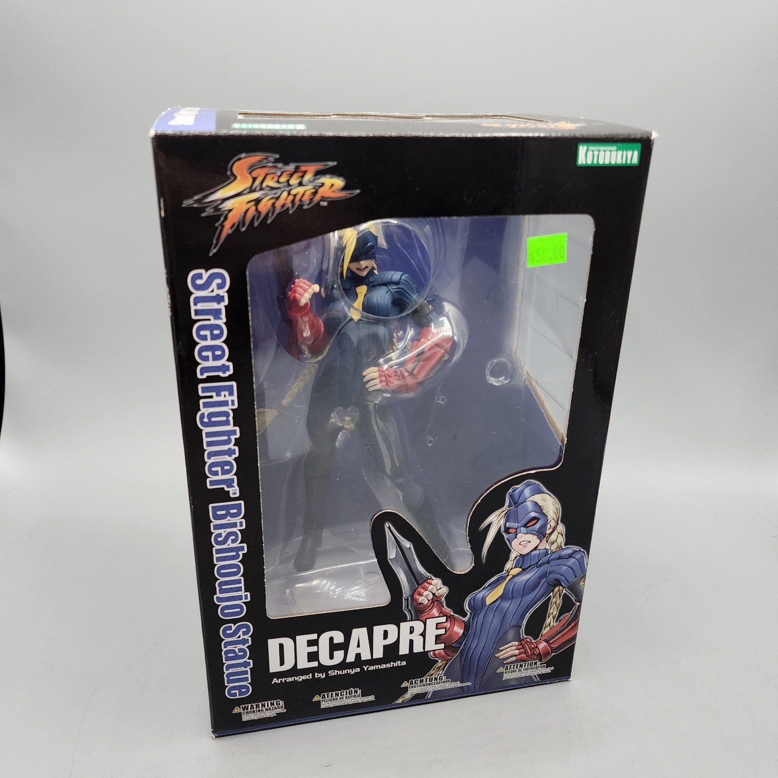Kotobukiya Decapre Street Fighter Bishoujo Statue / Brand NEW / US SELLER