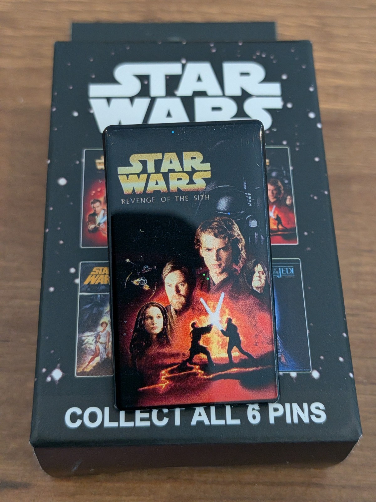 Salesone Star Wars VHS Cassette Tape Blind Box Enamel Pin Revenge Of The Sith 