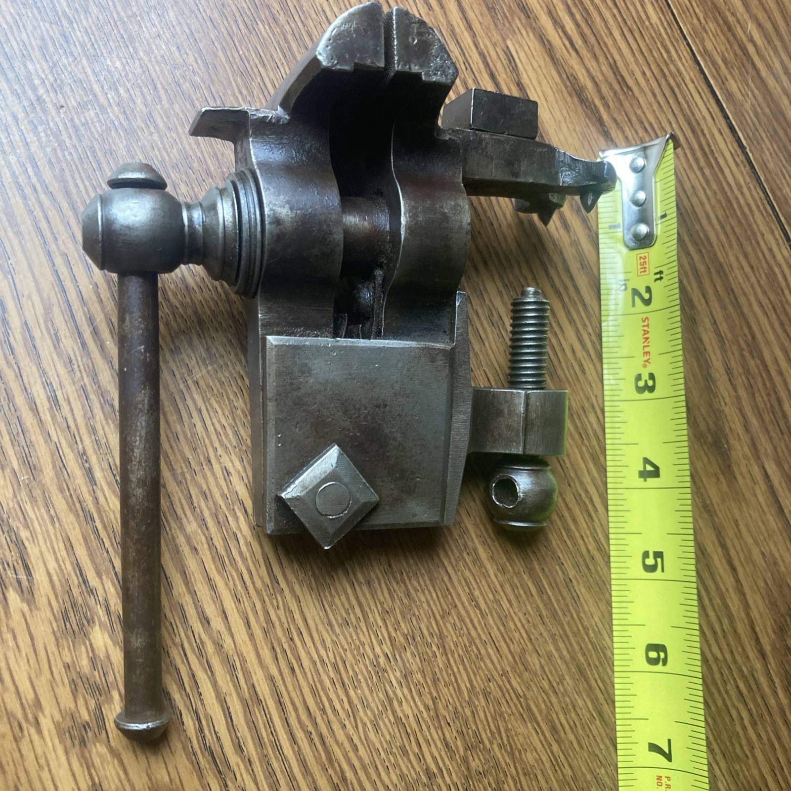 VINTAGE Jeweler Bench Vise Tool Blacksmith Forged Anvil Jewelry OLD RARE