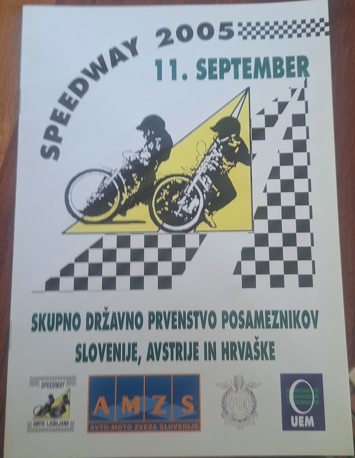 Speedway Programme 11/9/2005 Ljubljana International 