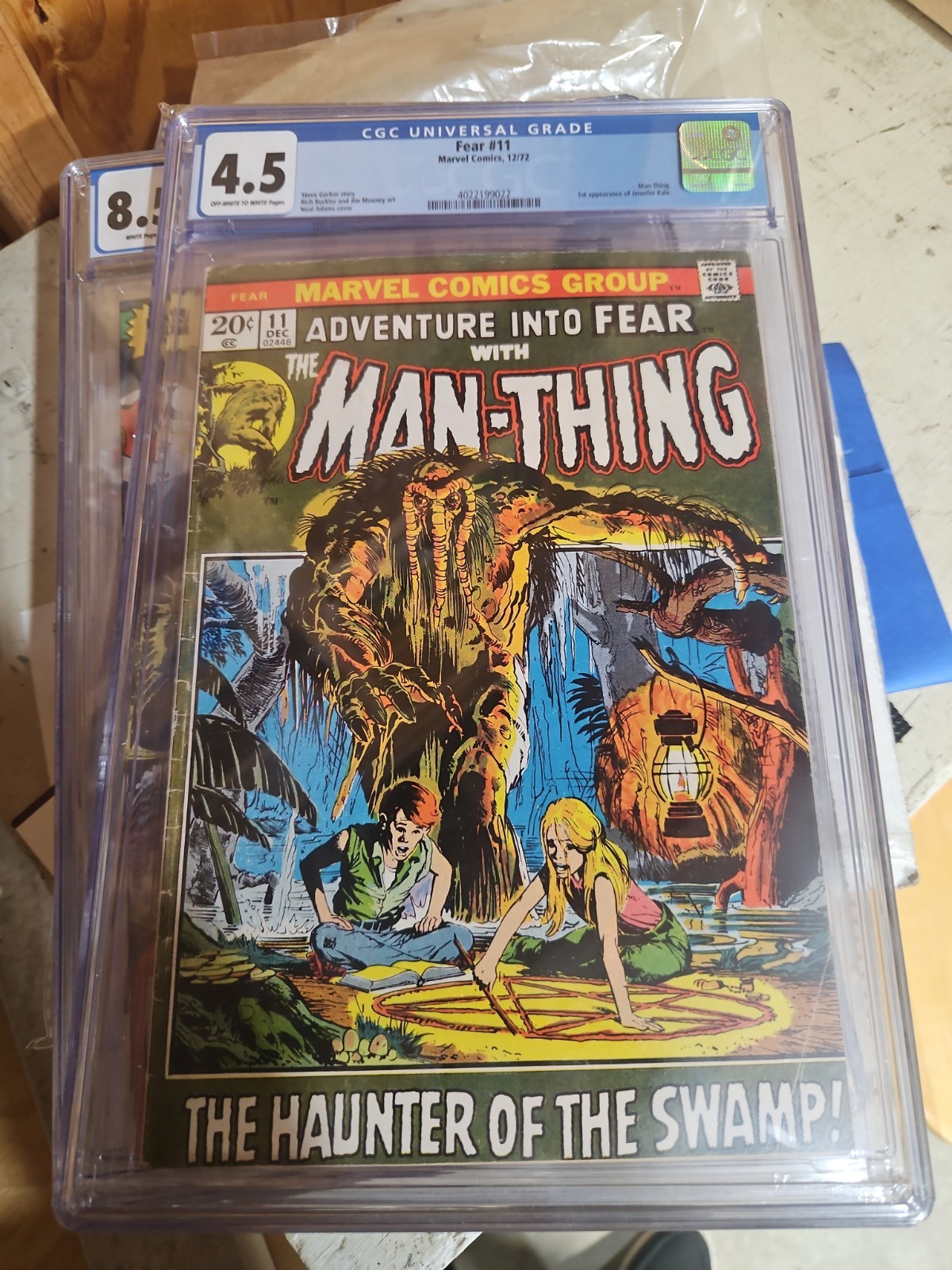 Adventure Into Fear with Man Thing #11 CGC 4.5 1st Appearance