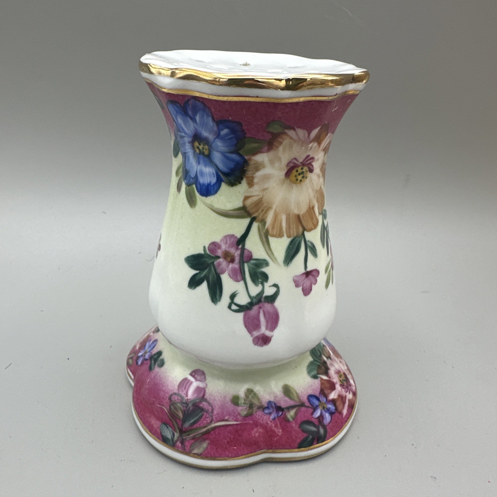 Hat Pin holder Victorian Antique Pink Floral Flowers Lovely Hat Pin holder Victorian Antique Pink Floral Flowers Lovely